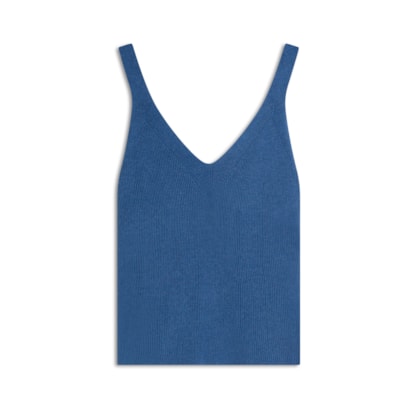 Tricot Isla Liso Azul Bic