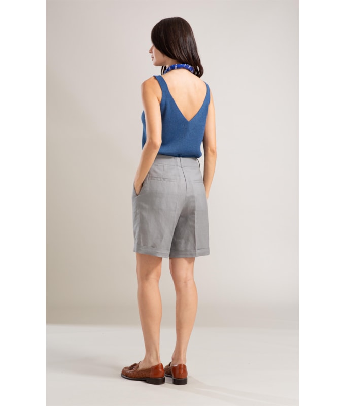 Tricot Isla Liso Azul Bic