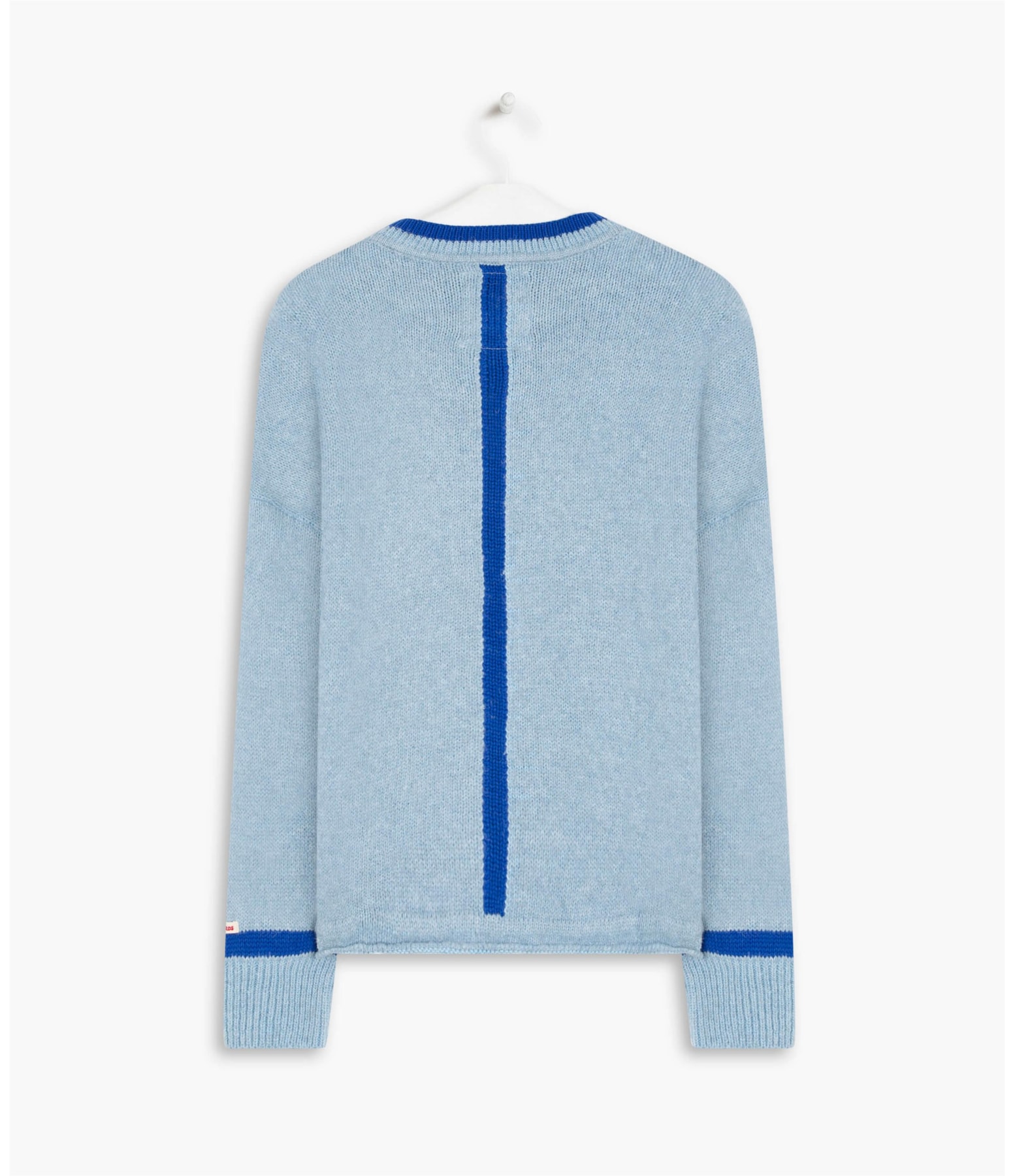 Tricot Issa Liso Azul Seco