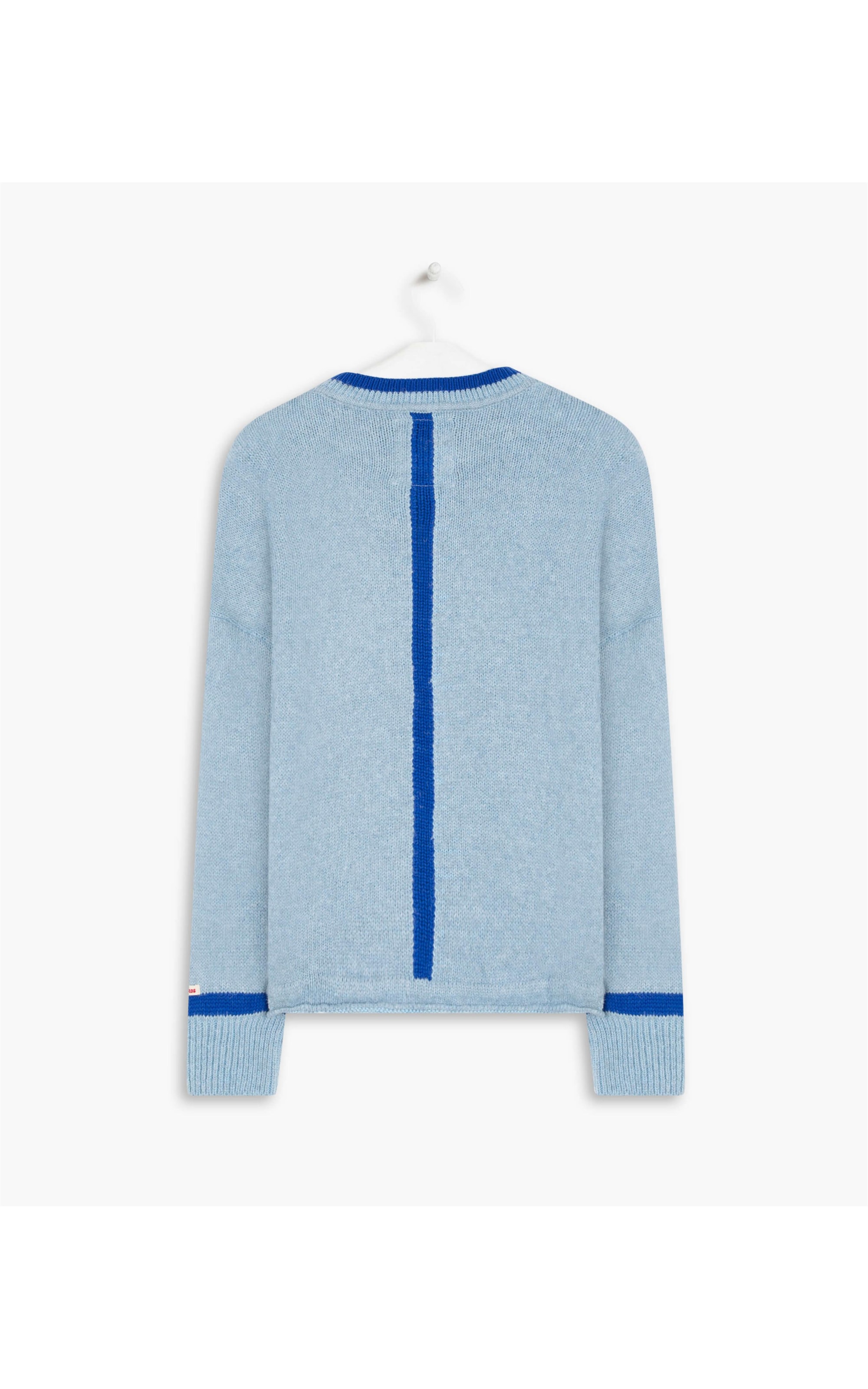 Tricot Issa Liso Azul Seco