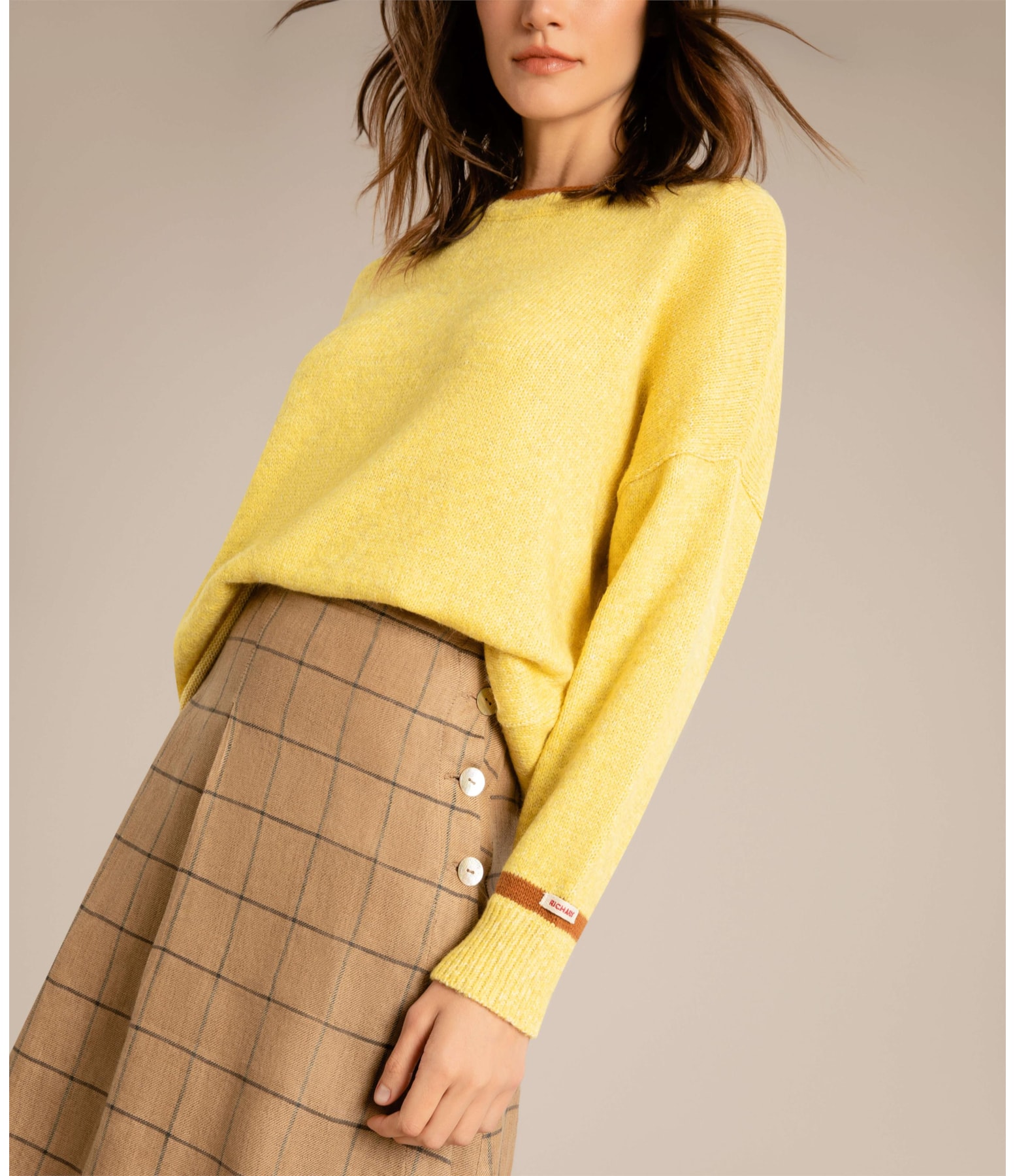 Tricot Issa Liso Telha