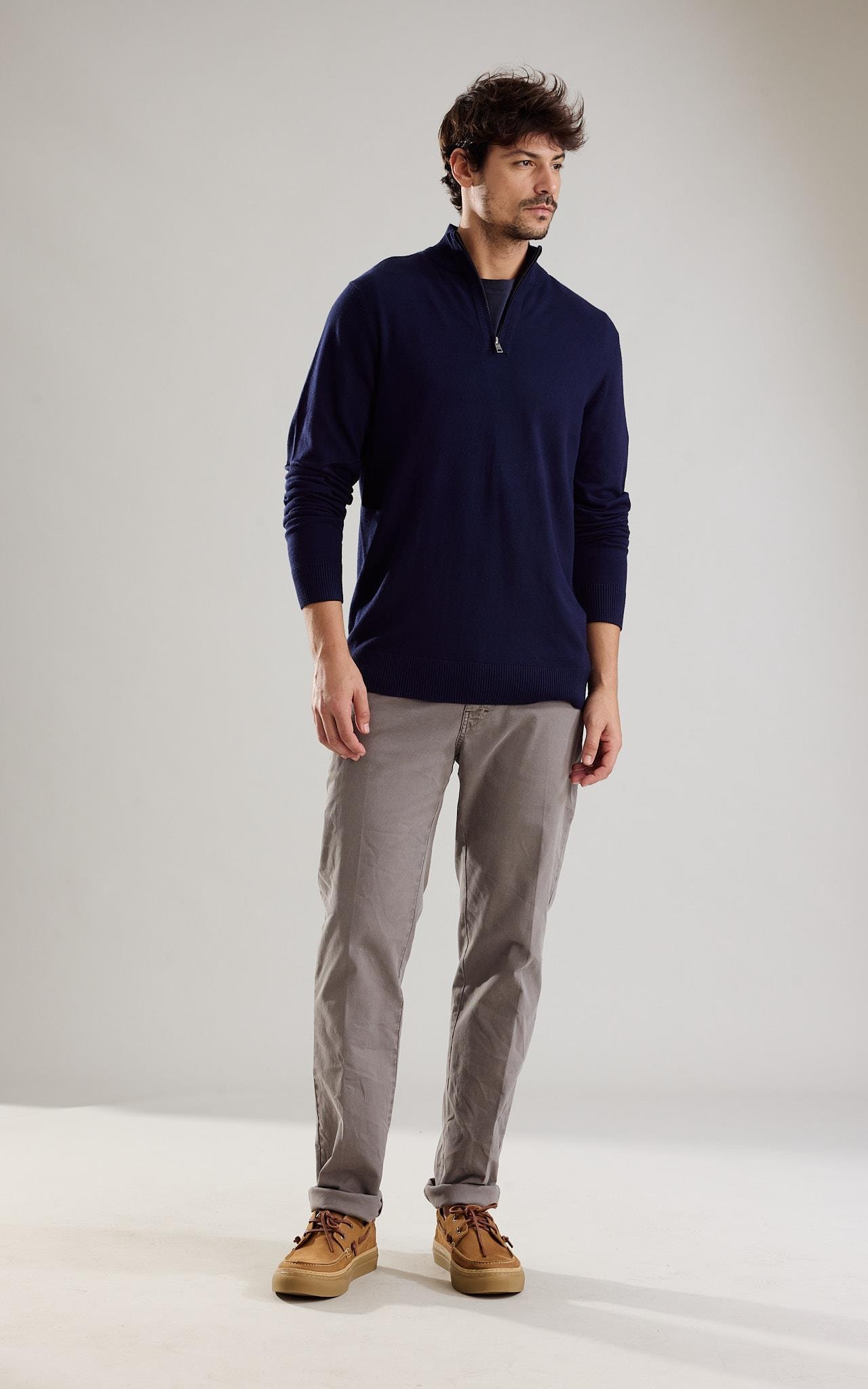 Tricot Jack Tech Marinho