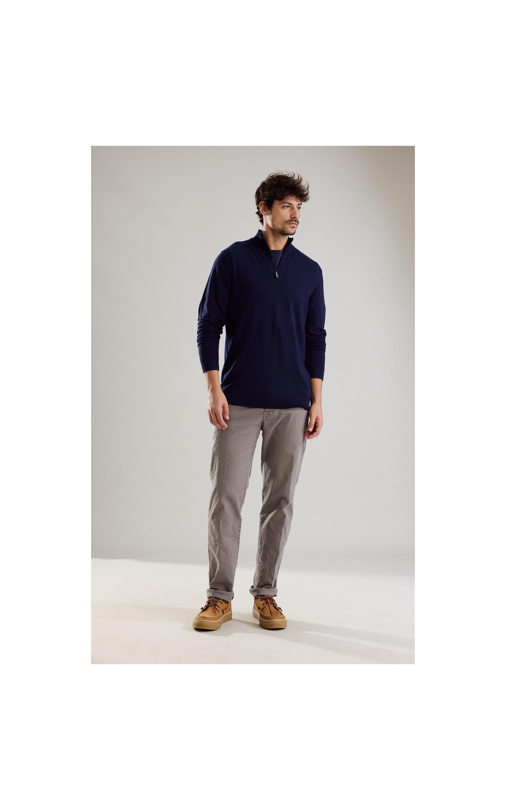 Tricot Jack Tech Marinho