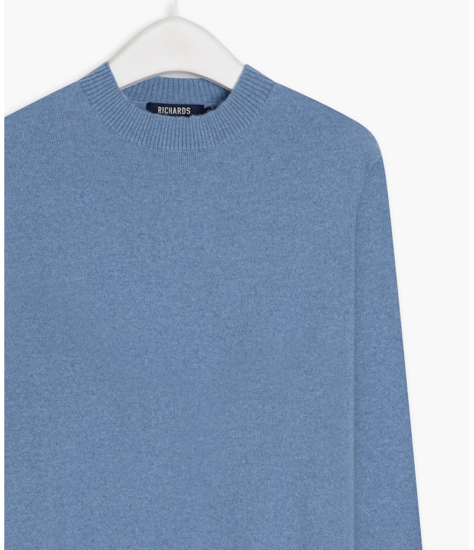 Tricot Kai 100% Cashmere Azul Bic