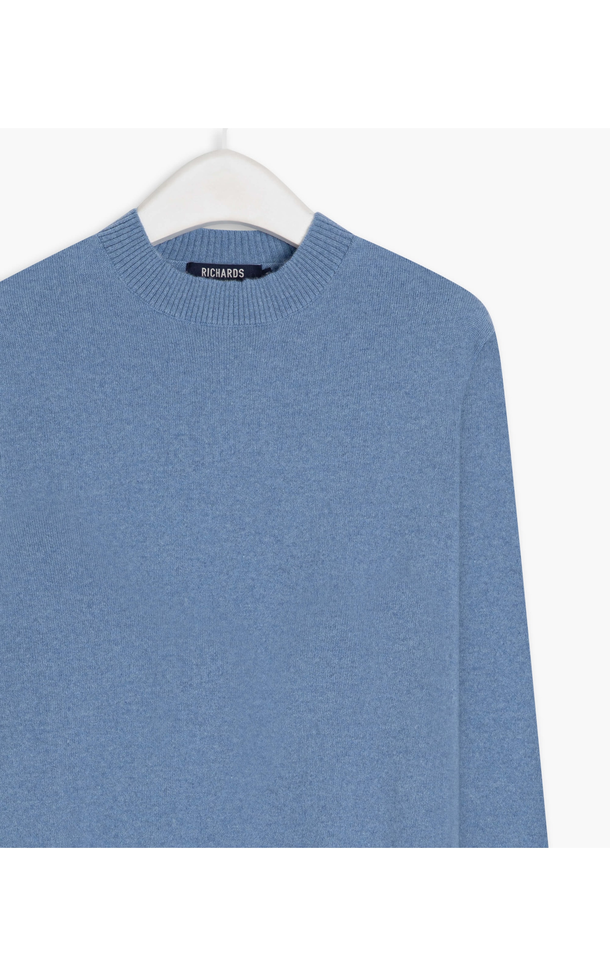 Tricot Kai 100% Cashmere Azul Bic