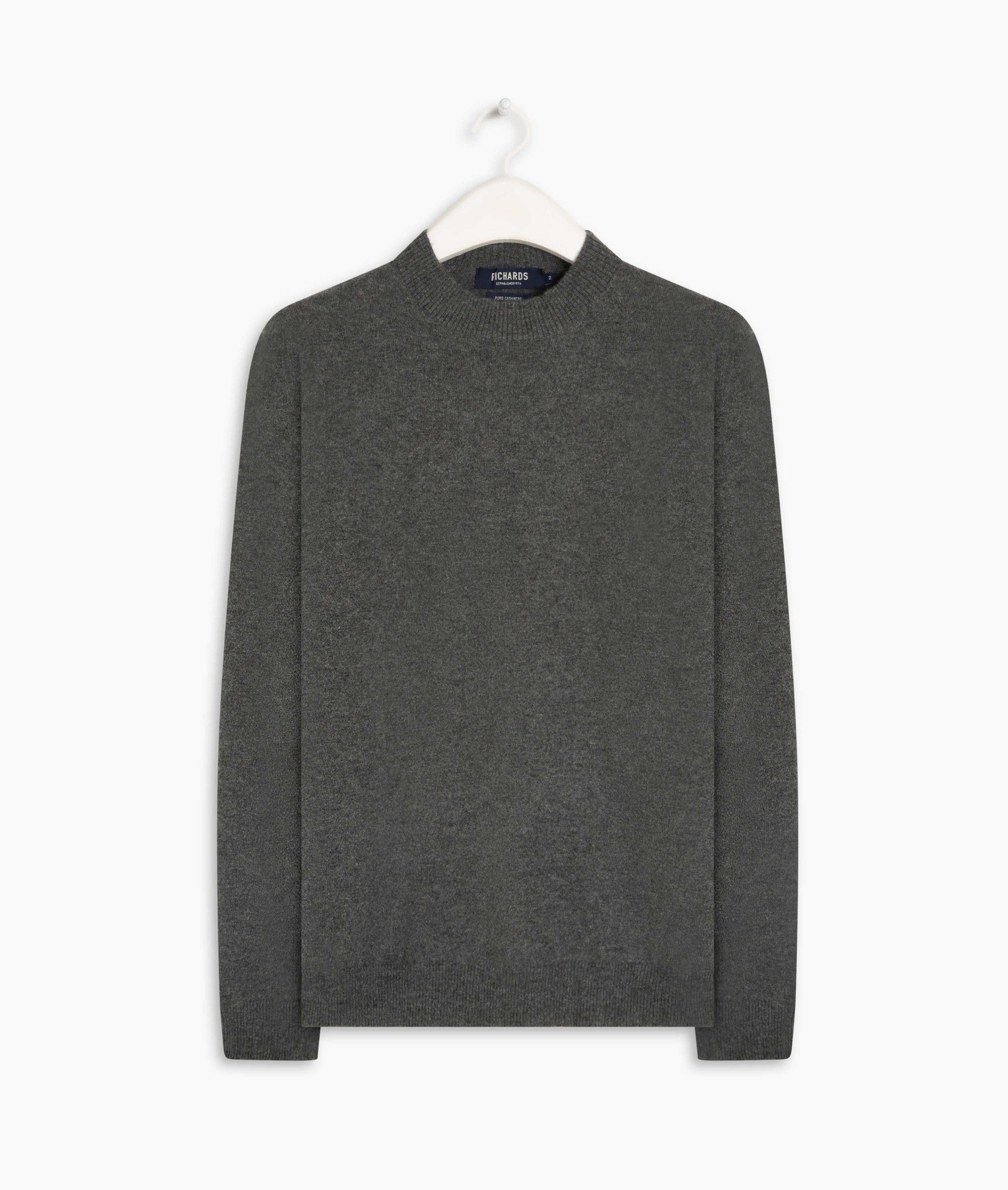 Tricot Kai 100% Cashmere Chumbo Mescla