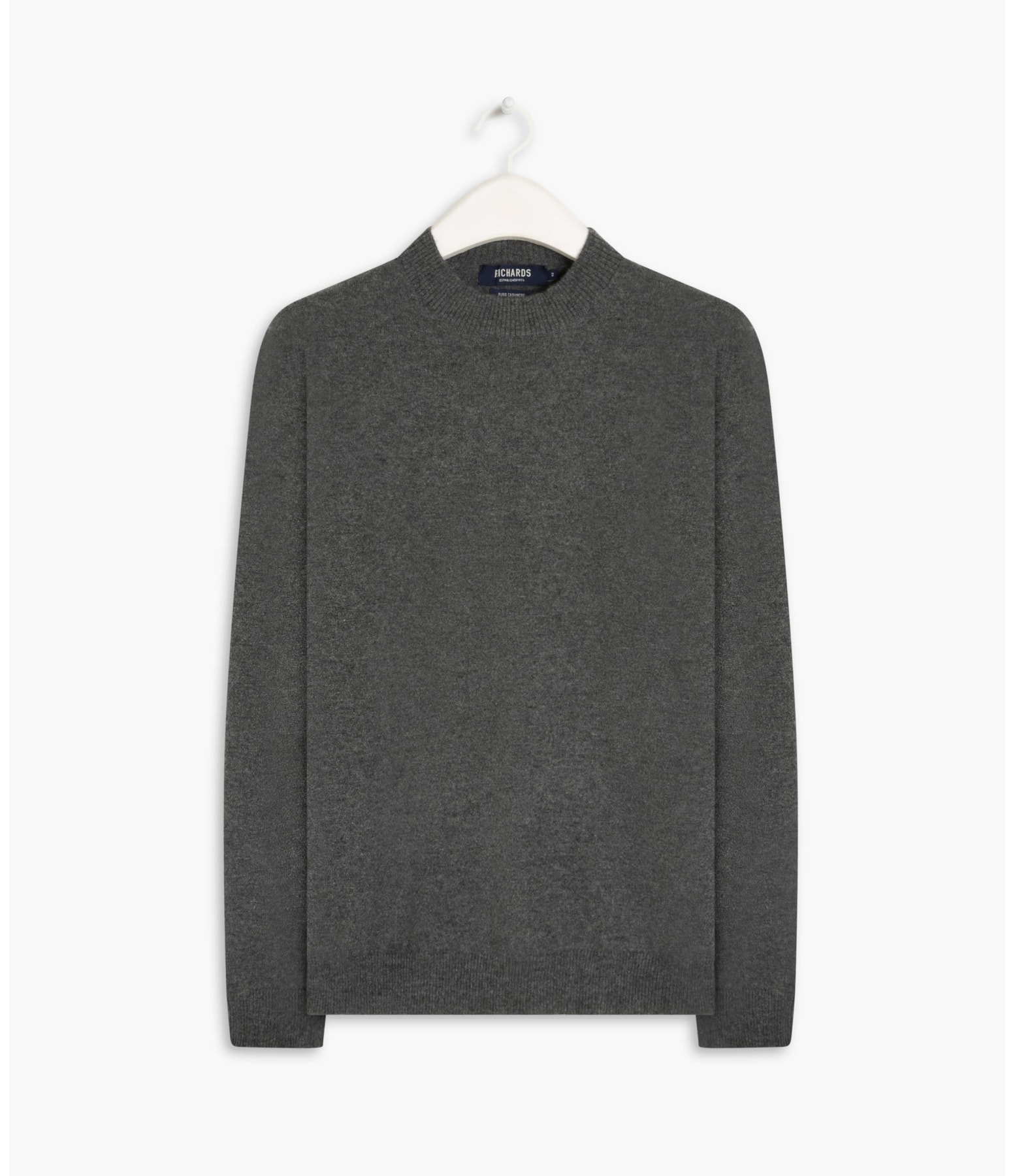 Tricot Kai 100% Cashmere Chumbo Mescla