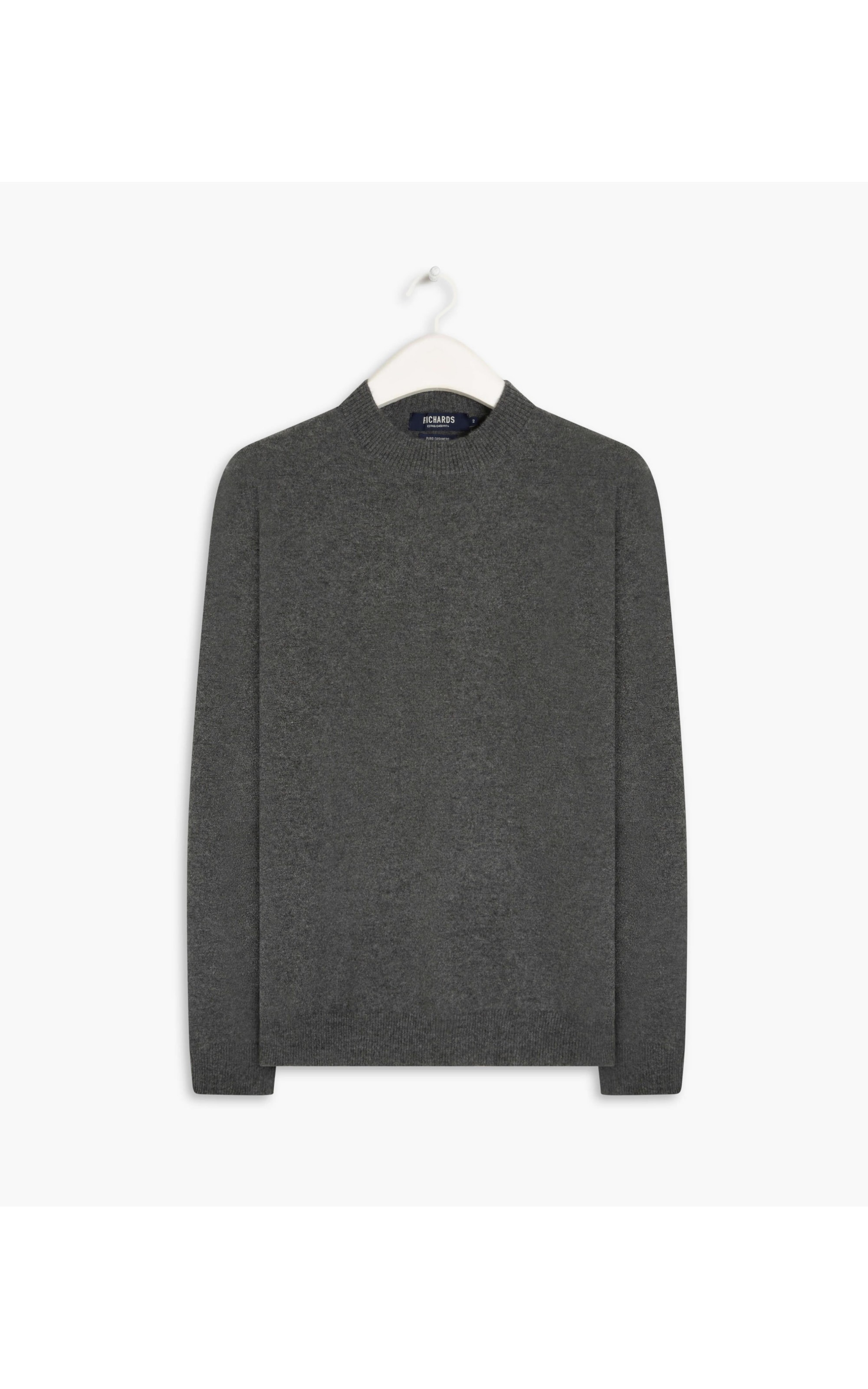 Tricot Kai 100% Cashmere Chumbo Mescla