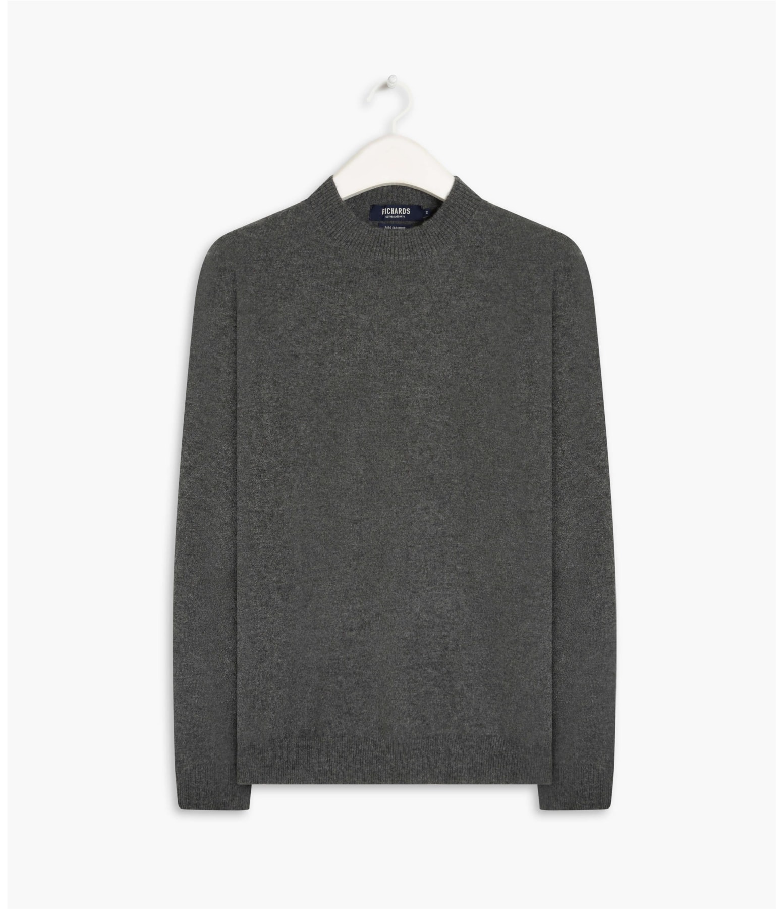 Tricot Kai 100% Cashmere Chumbo Mescla