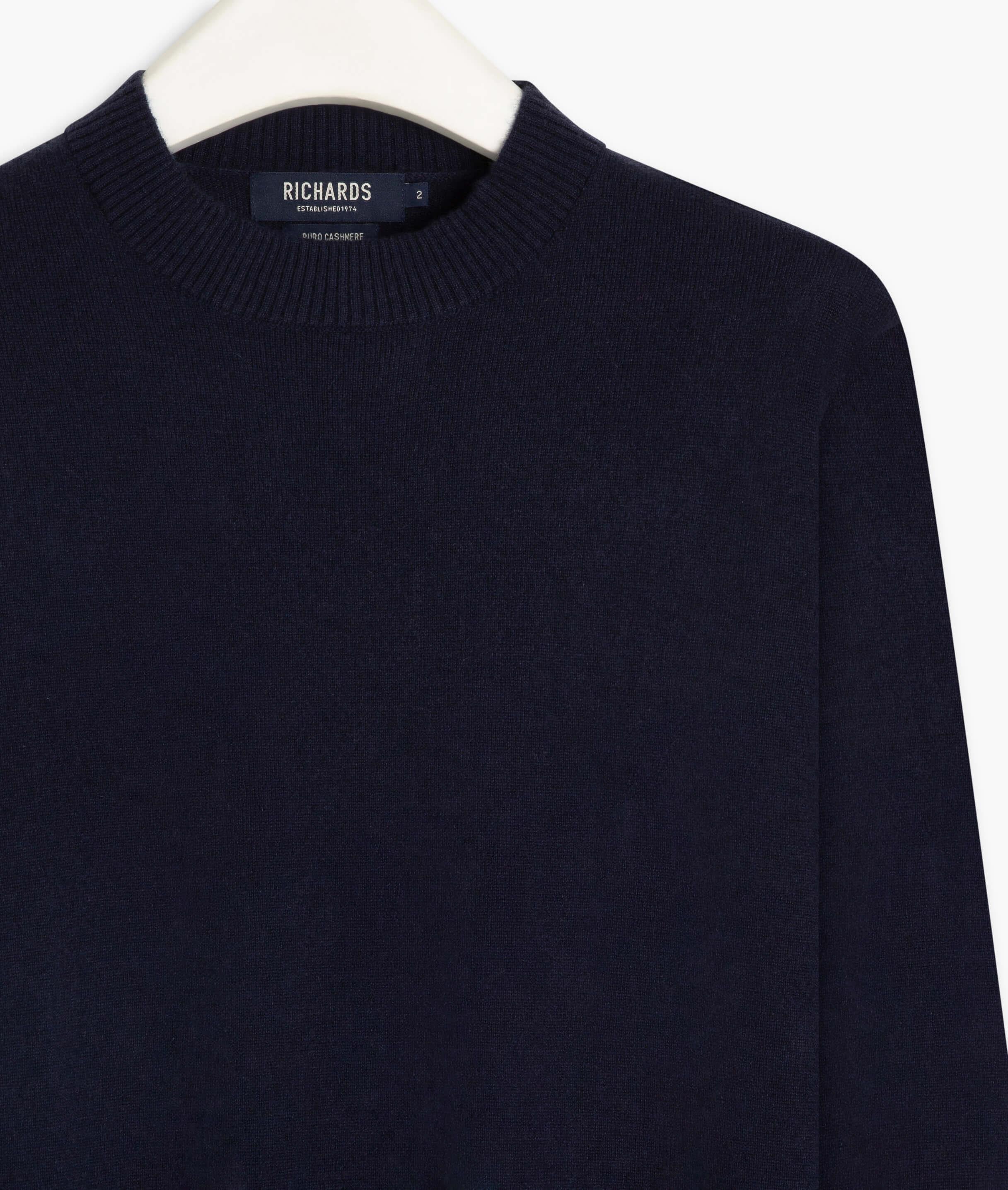 Tricot Kai 100% Cashmere Dark Navy