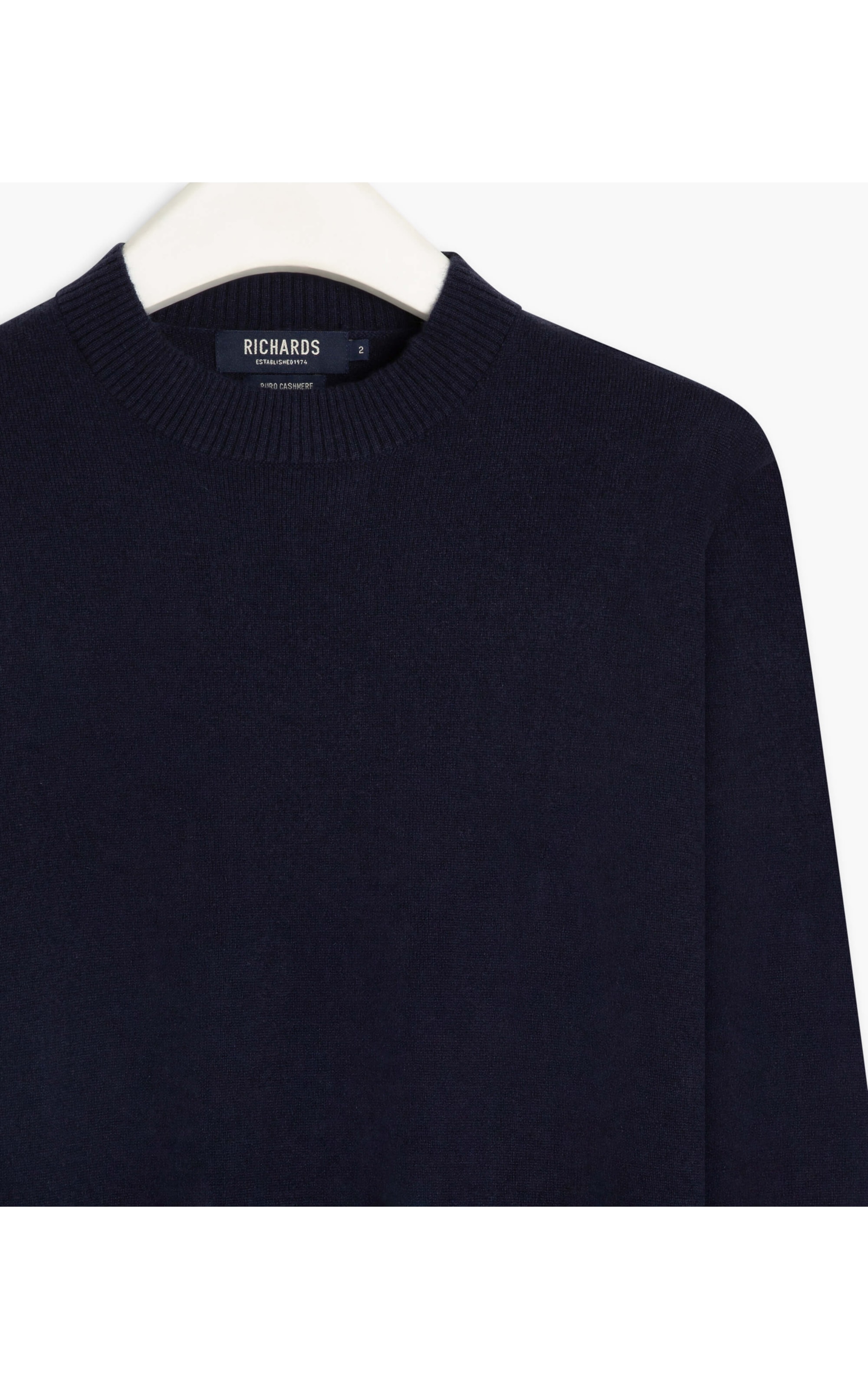 Tricot Kai 100% Cashmere Dark Navy