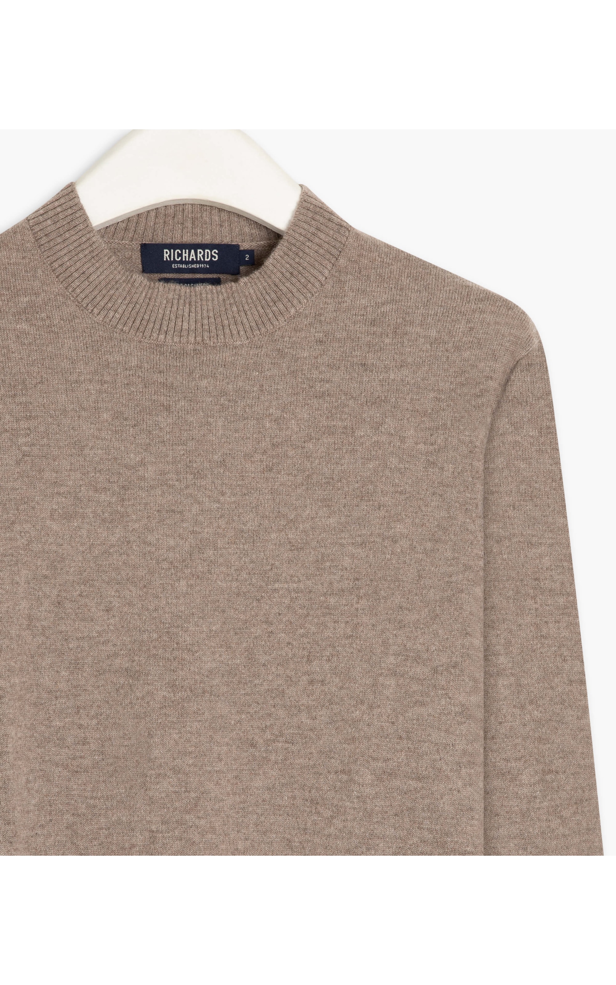 Tricot Kai 100% Cashmere Tabaco