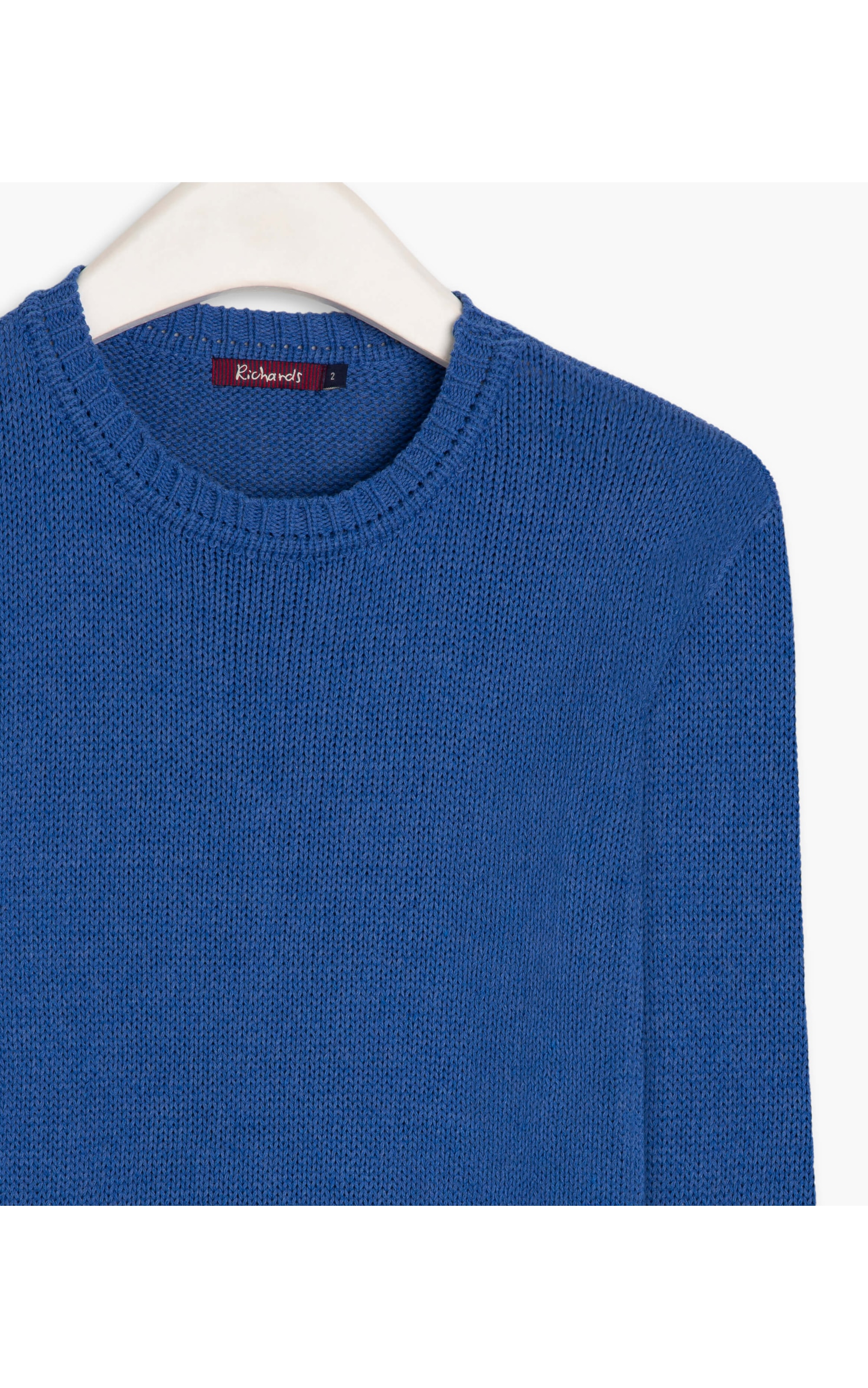  Tricot Lara Liso Azul Bic
