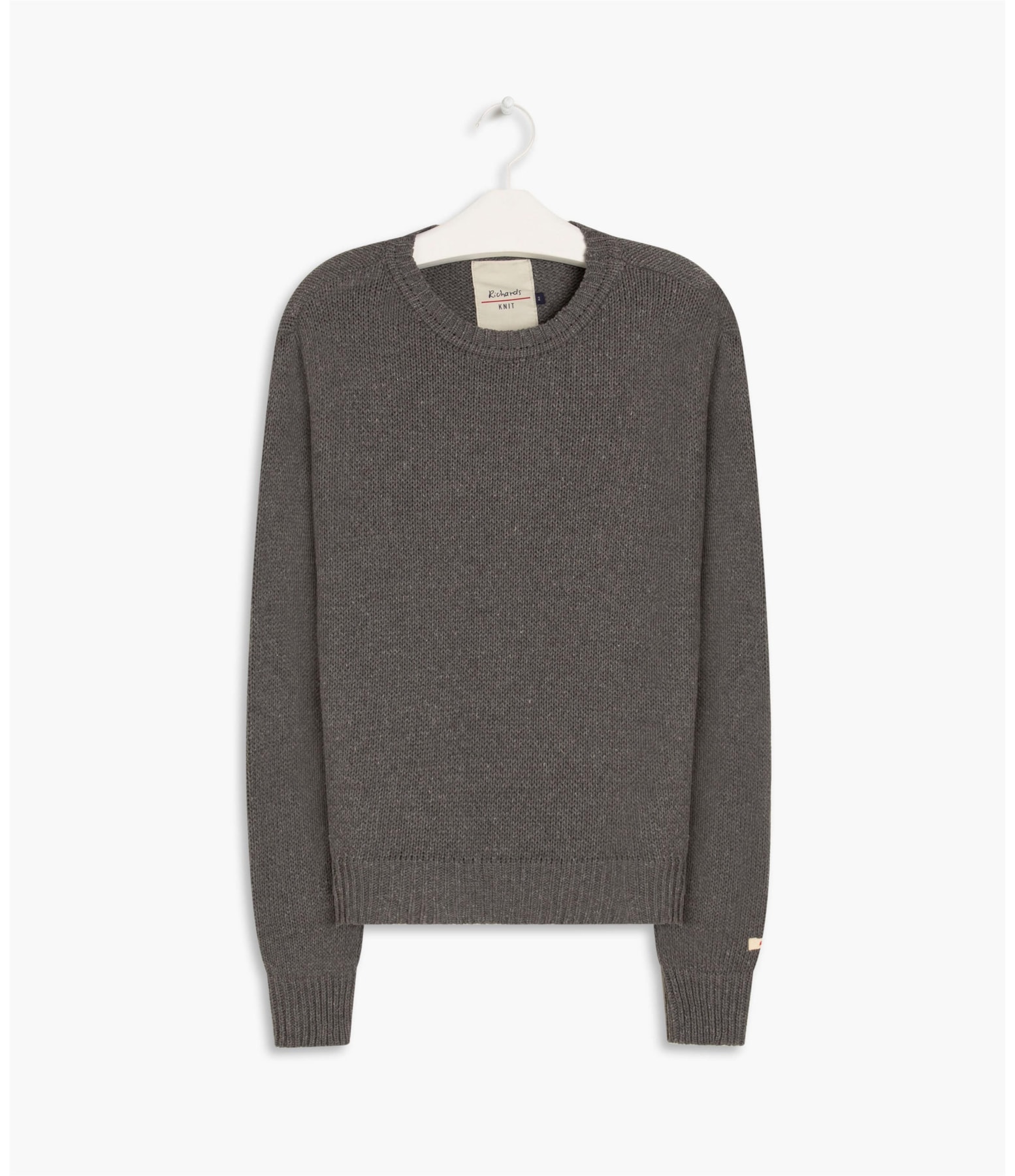 Tricot Lara Liso Chumbo Mescla