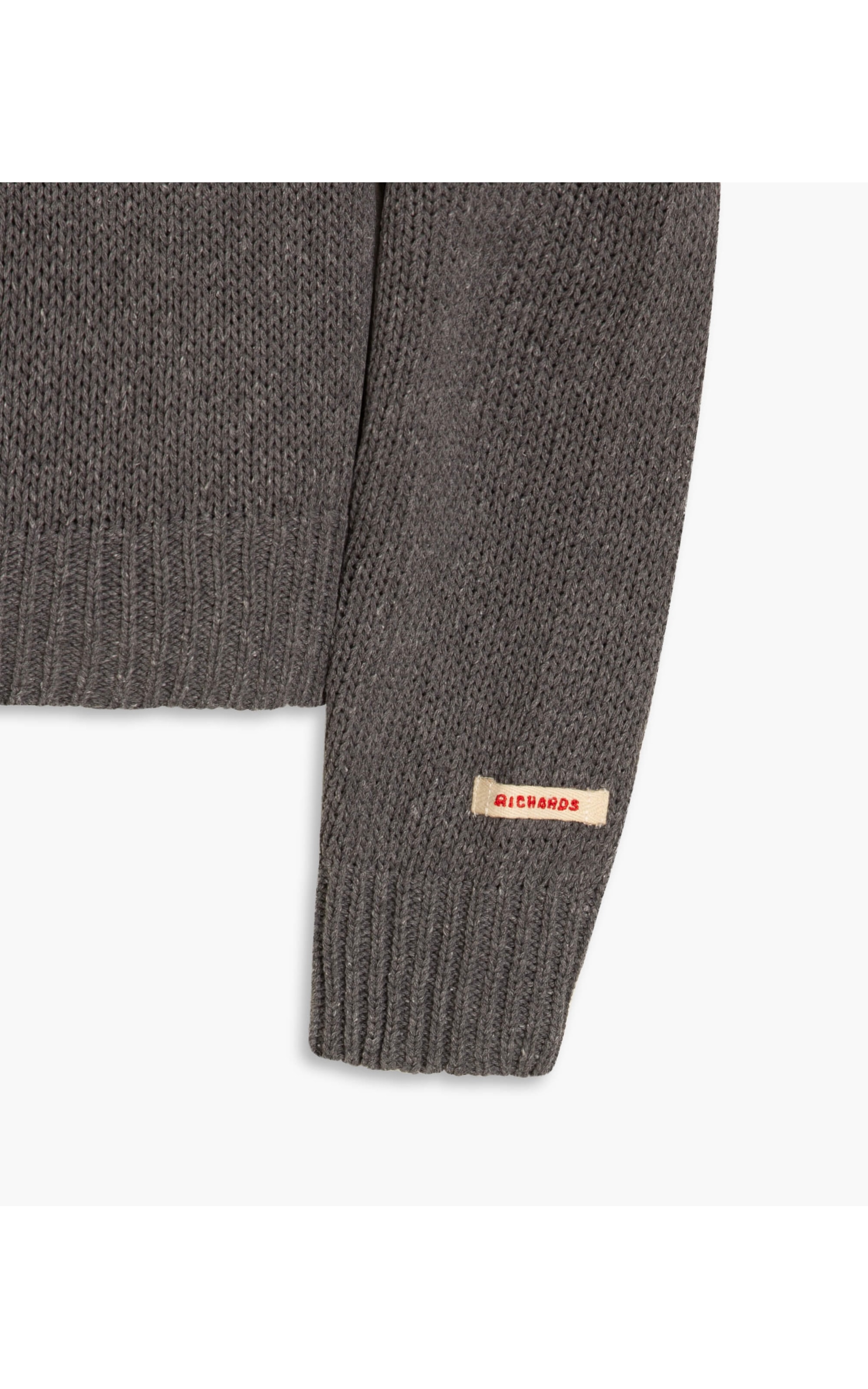 Tricot Lara Liso Chumbo Mescla