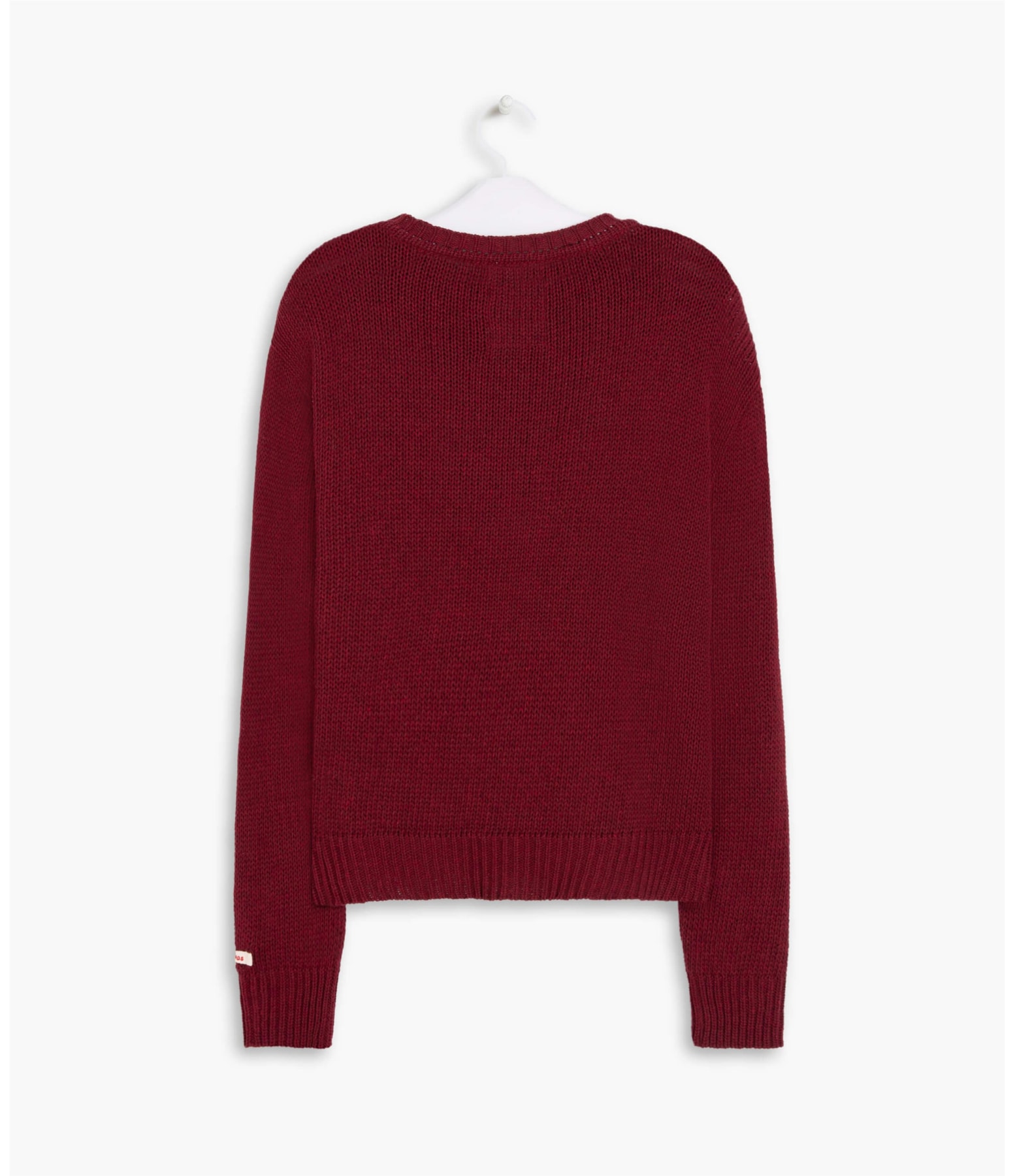 Tricot Lara Liso Vinho