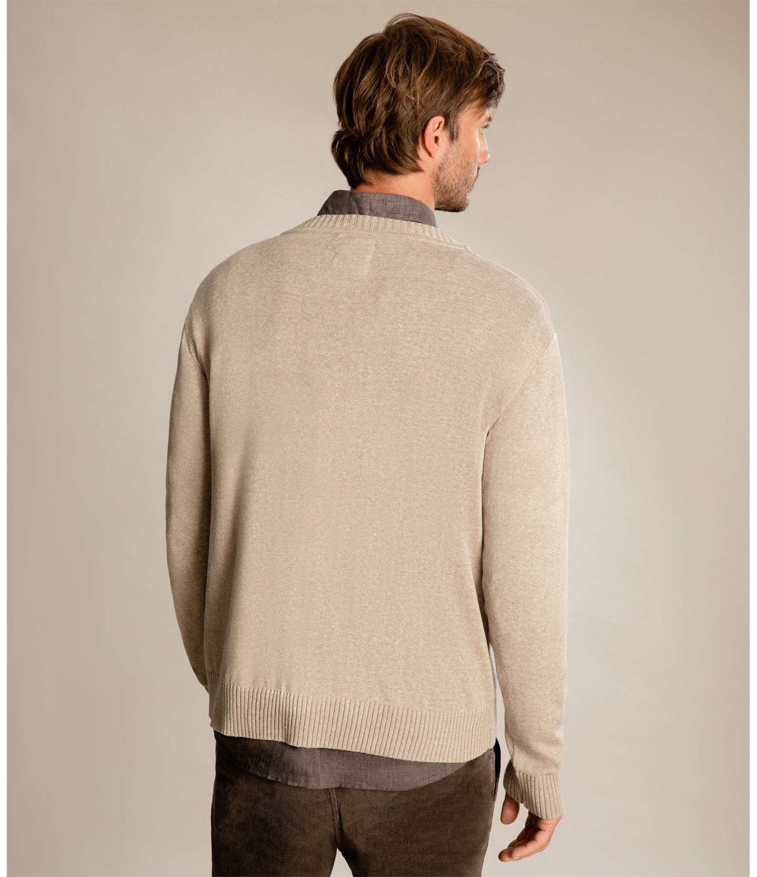 Tricot Light Gola Normal Areia