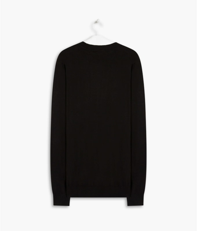 Tricot Light Gola Normal Preto