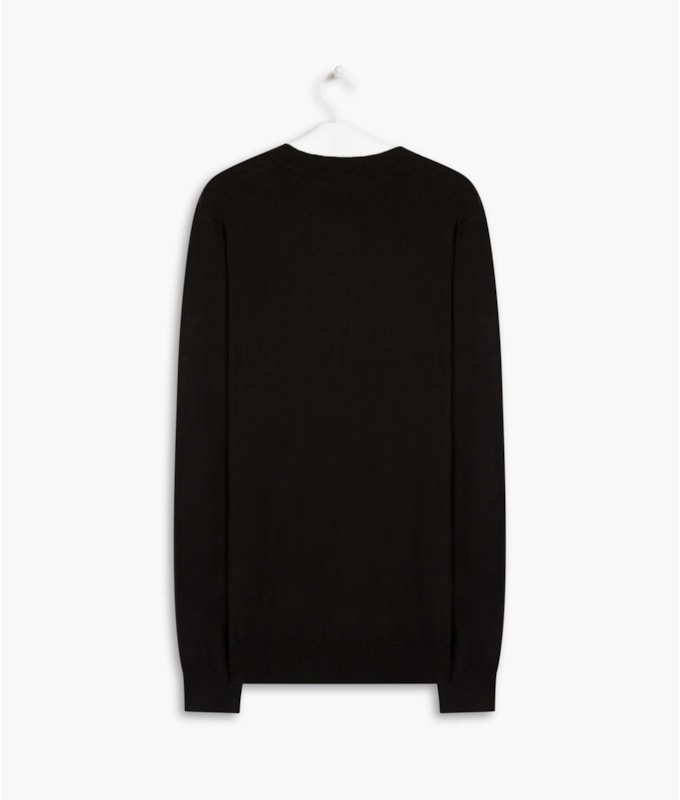 Tricot Light Gola Normal Preto