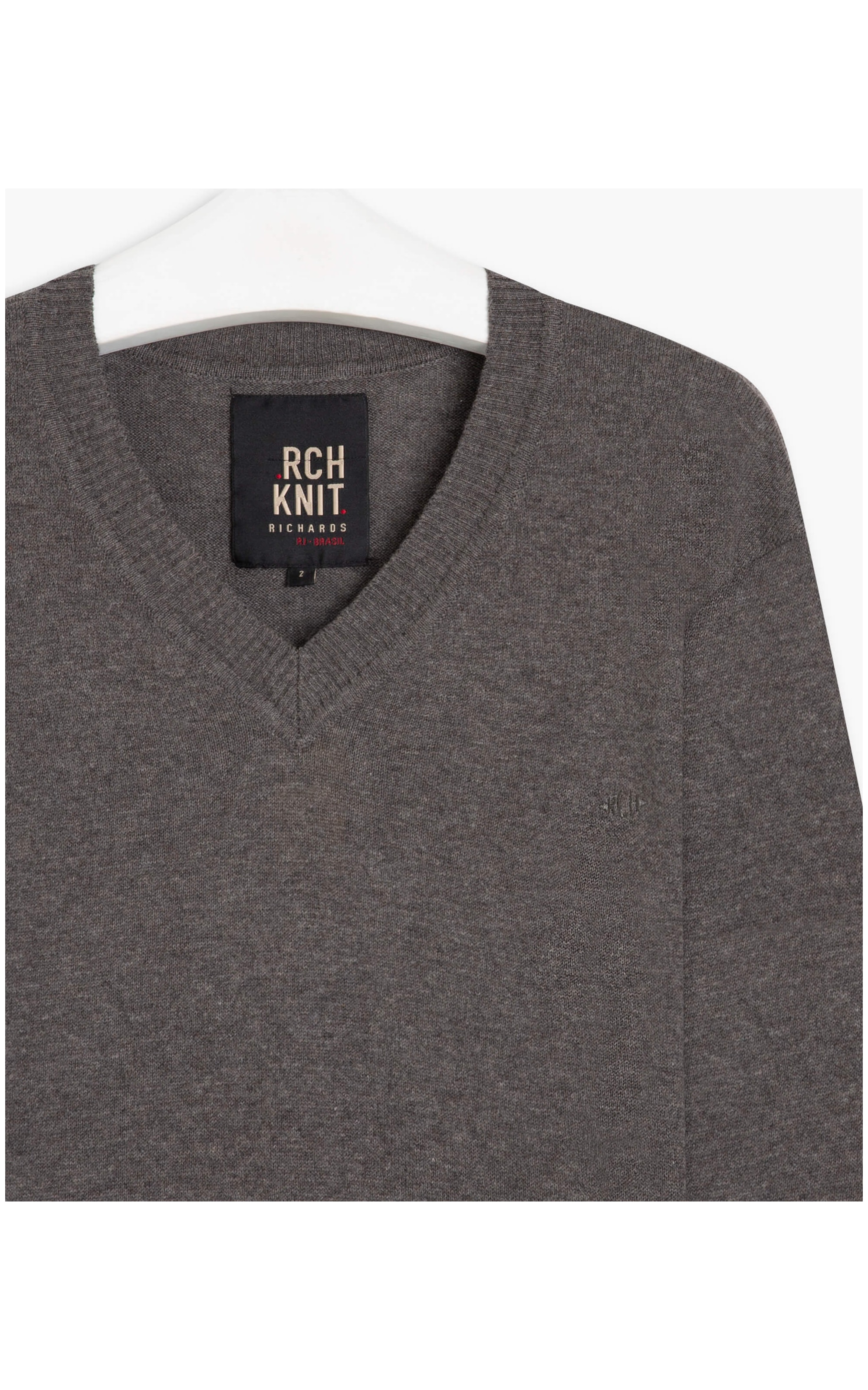 Tricot Light Gola v Cinza Mescla