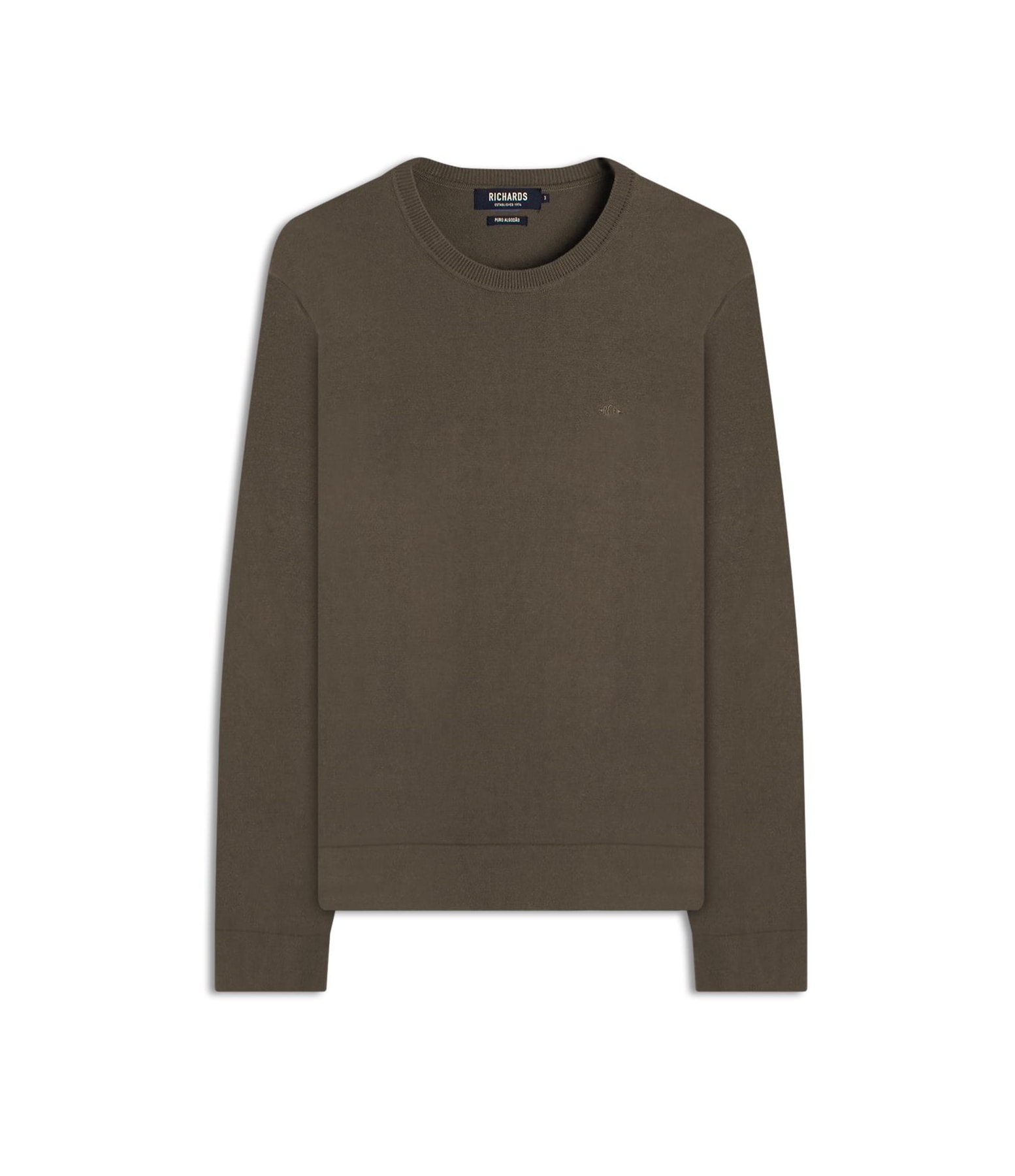 Tricot Light New Cotton Gola Careca Castor