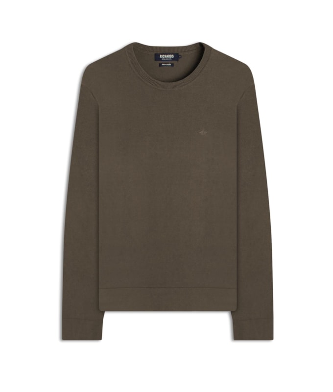 Tricot Light New Cotton Gola Careca Castor