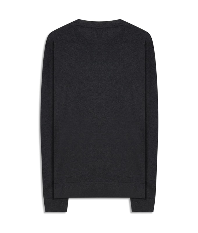 Tricot Light New Cotton Gola Careca Dark Navy