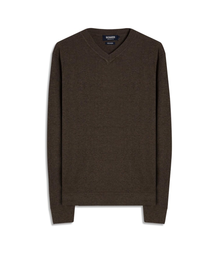 Tricot Light New Cotton Gola v Tabaco