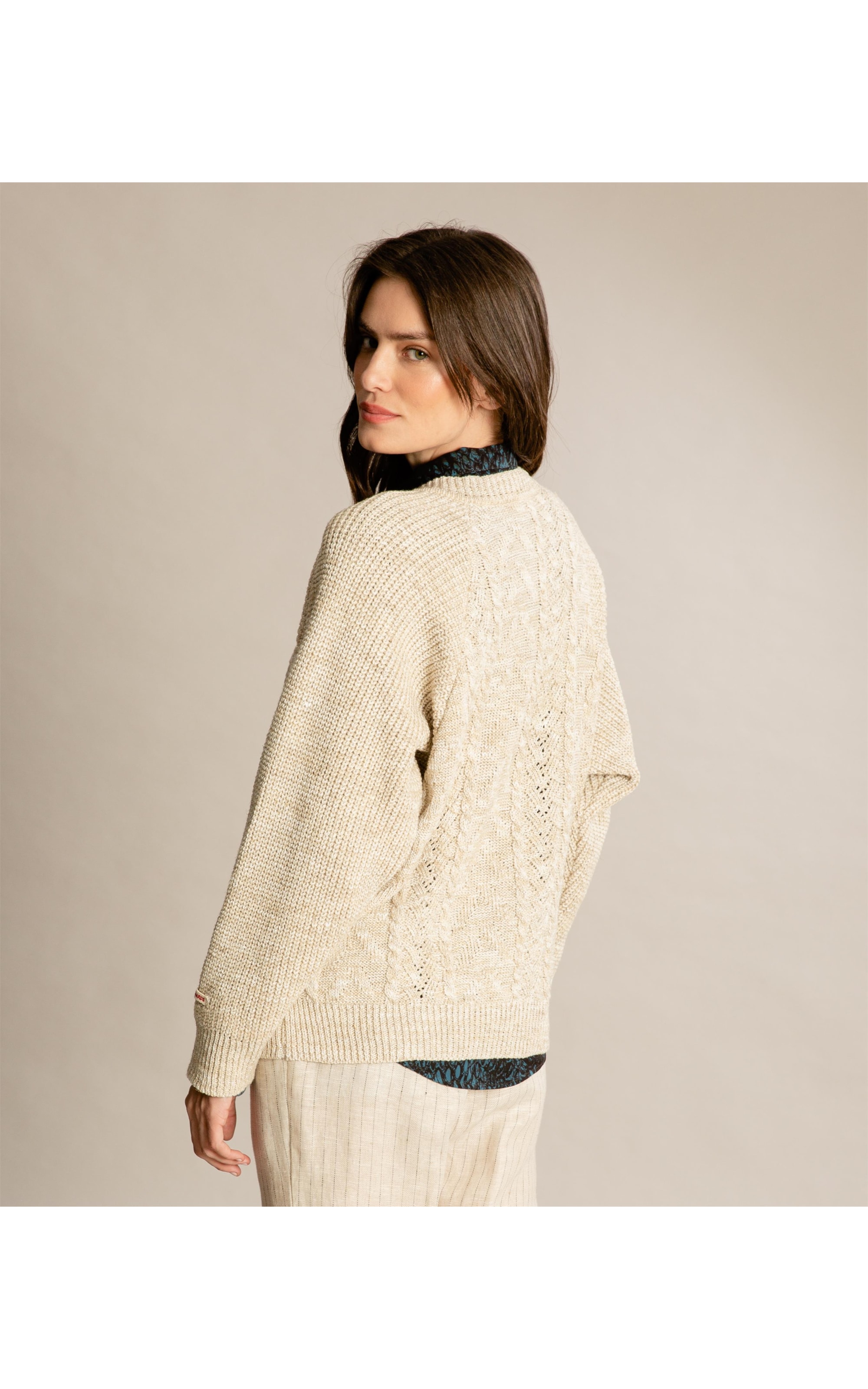 Tricot Linho Sierra Liso Natural