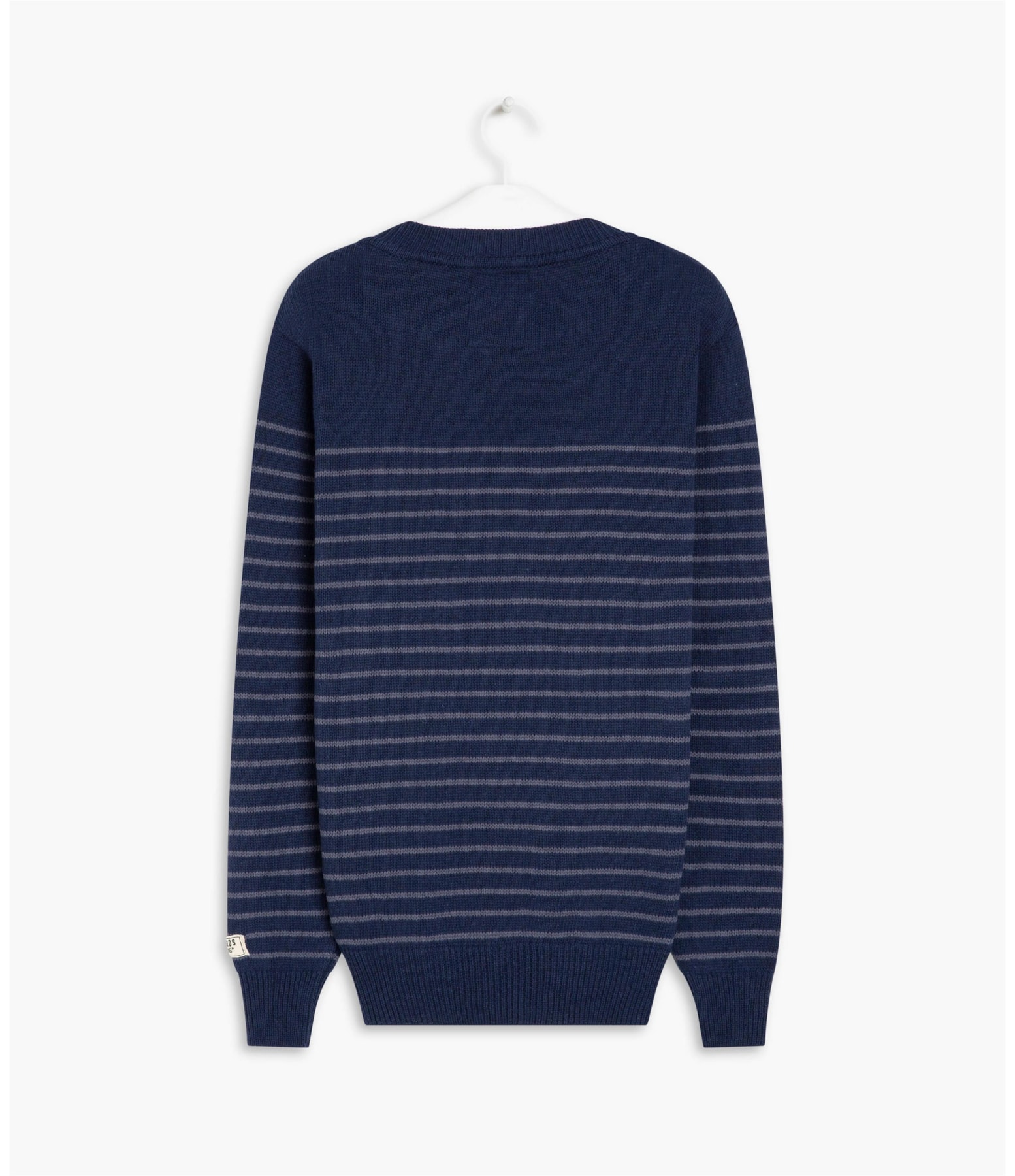 Tricot Listrado Napole Con Dark Navy