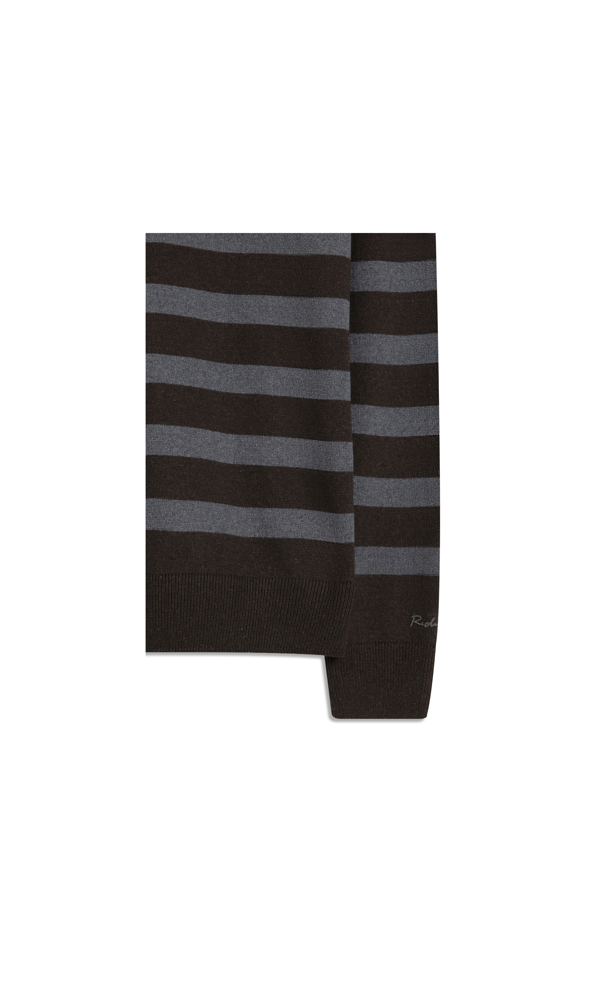 Tricot Listrado Pietro Tabaco