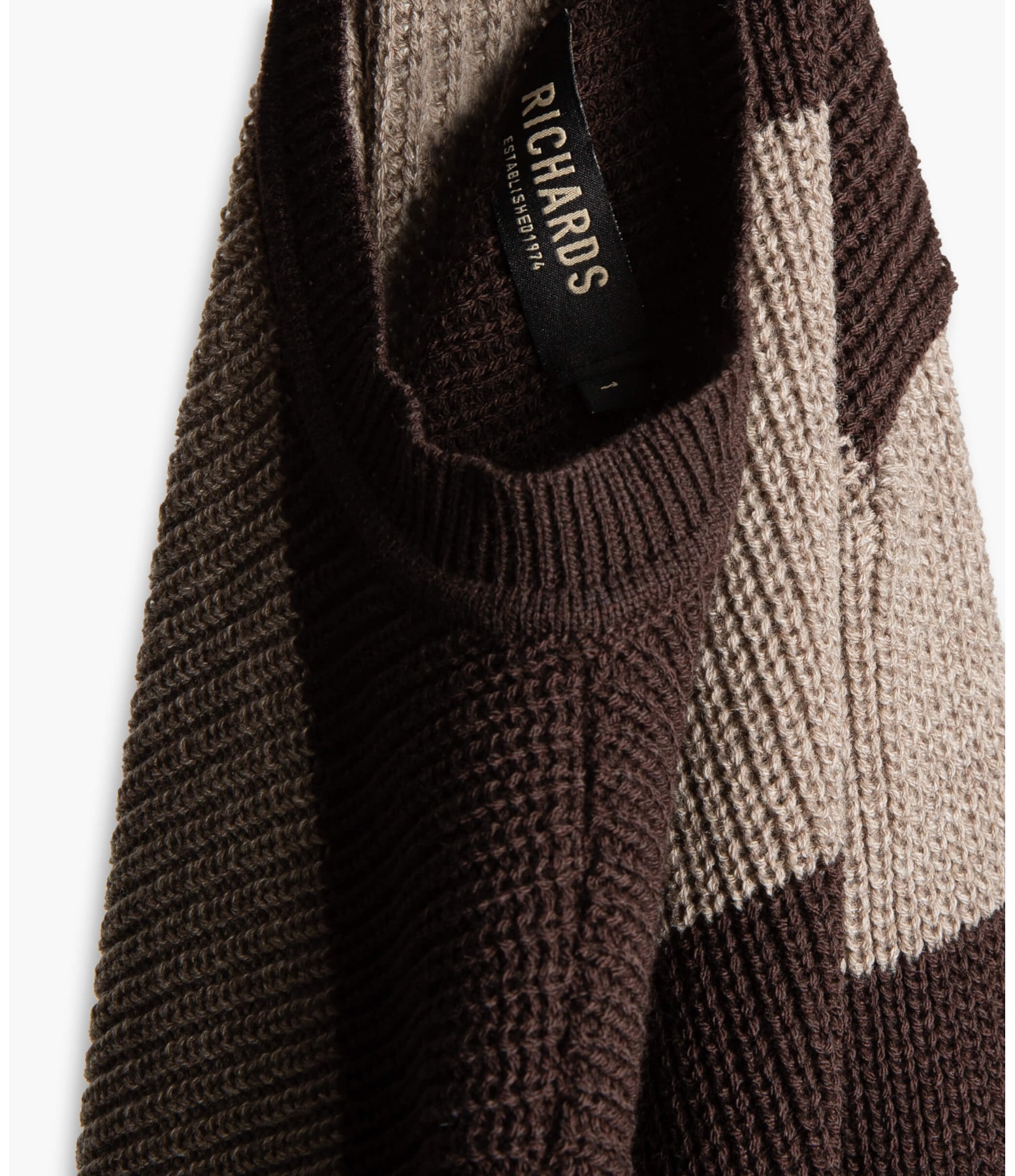 Tricot Listras Benjamin Marrom