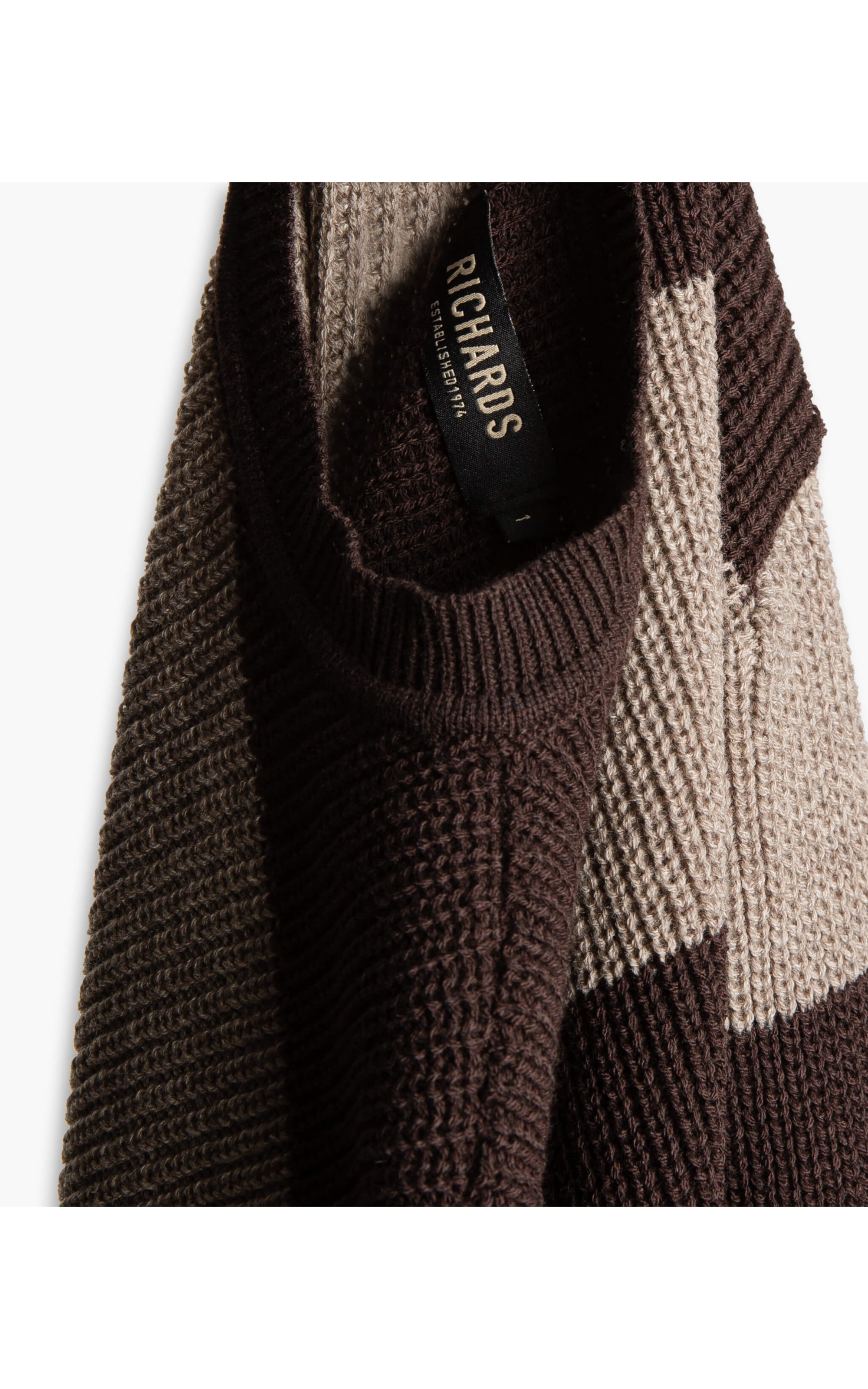 Tricot Listras Benjamin Marrom