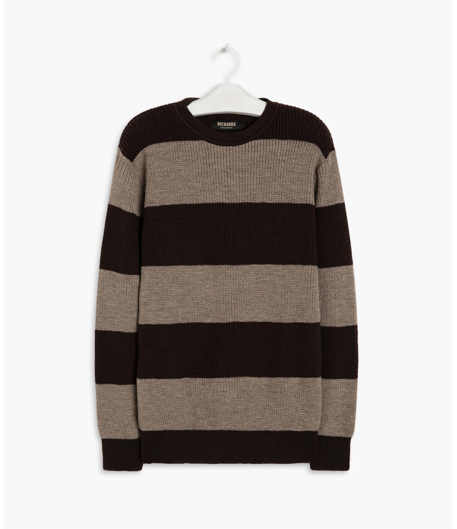 Tricot Listras Benjamin Marrom