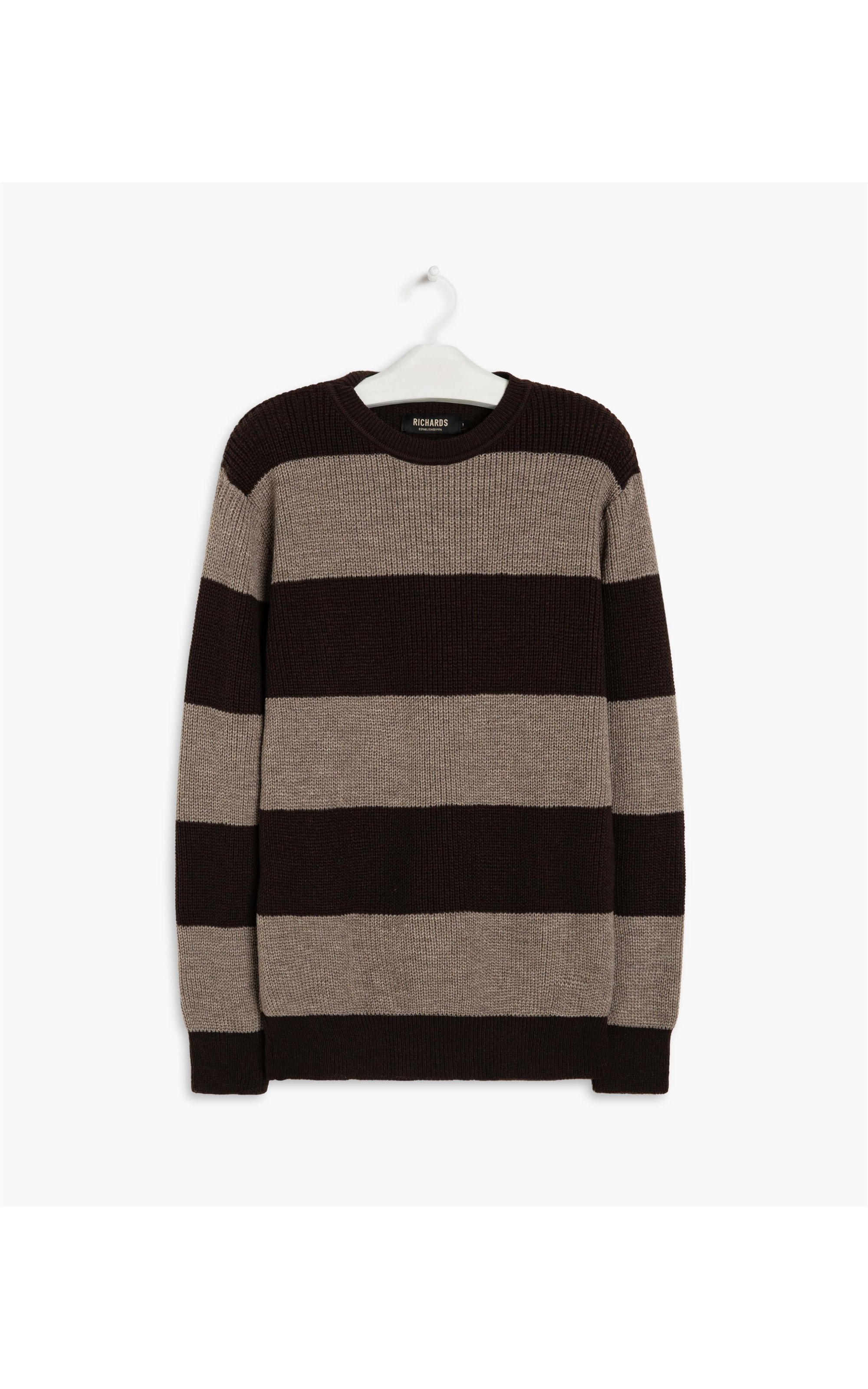 Tricot Listras Benjamin Marrom