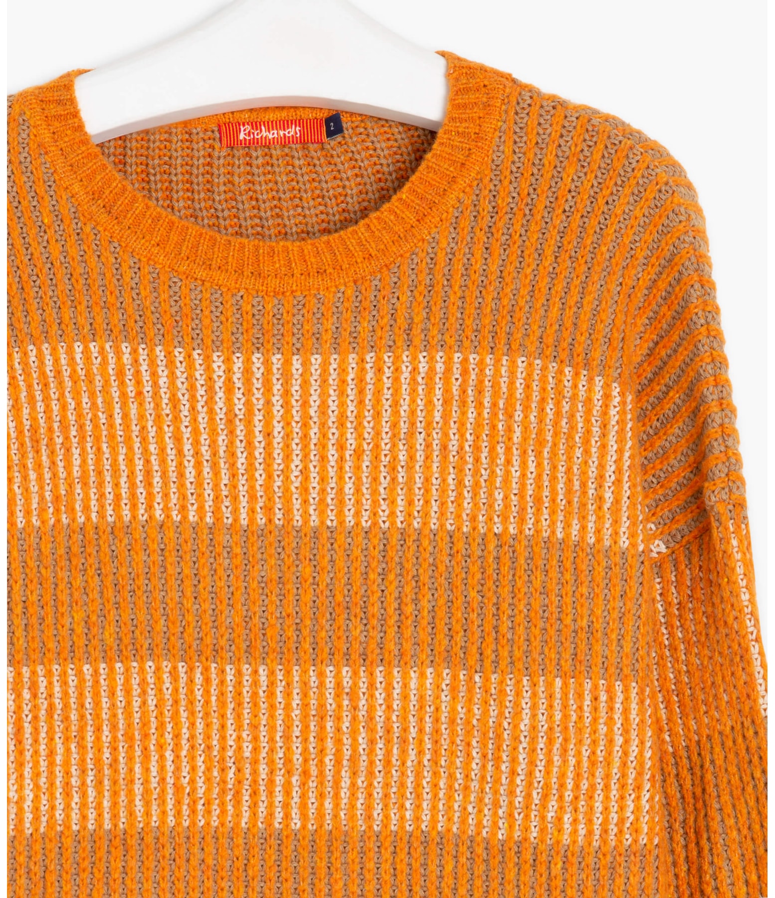 Tricot Litzy Listrado Telha