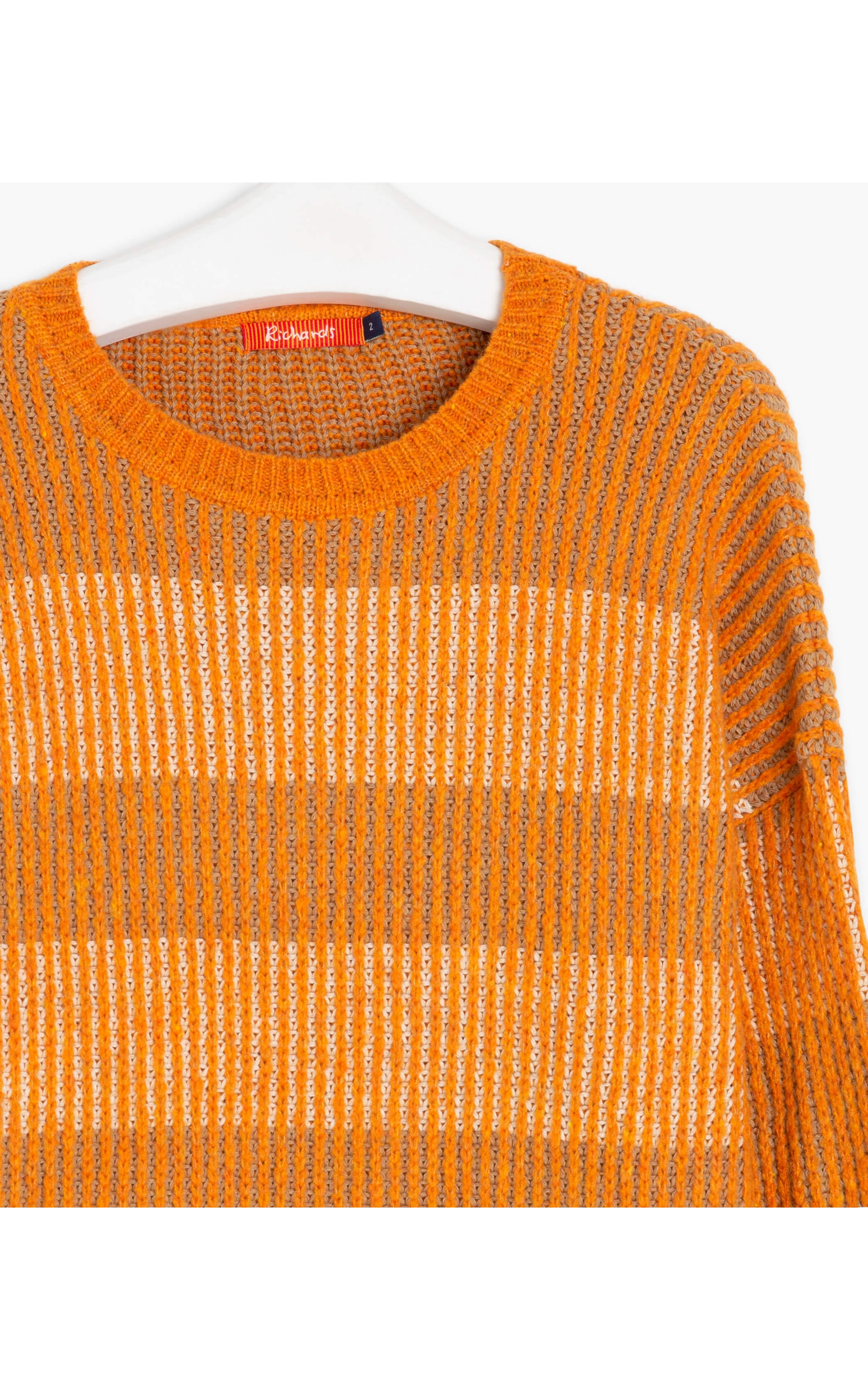 Tricot Litzy Listrado Telha