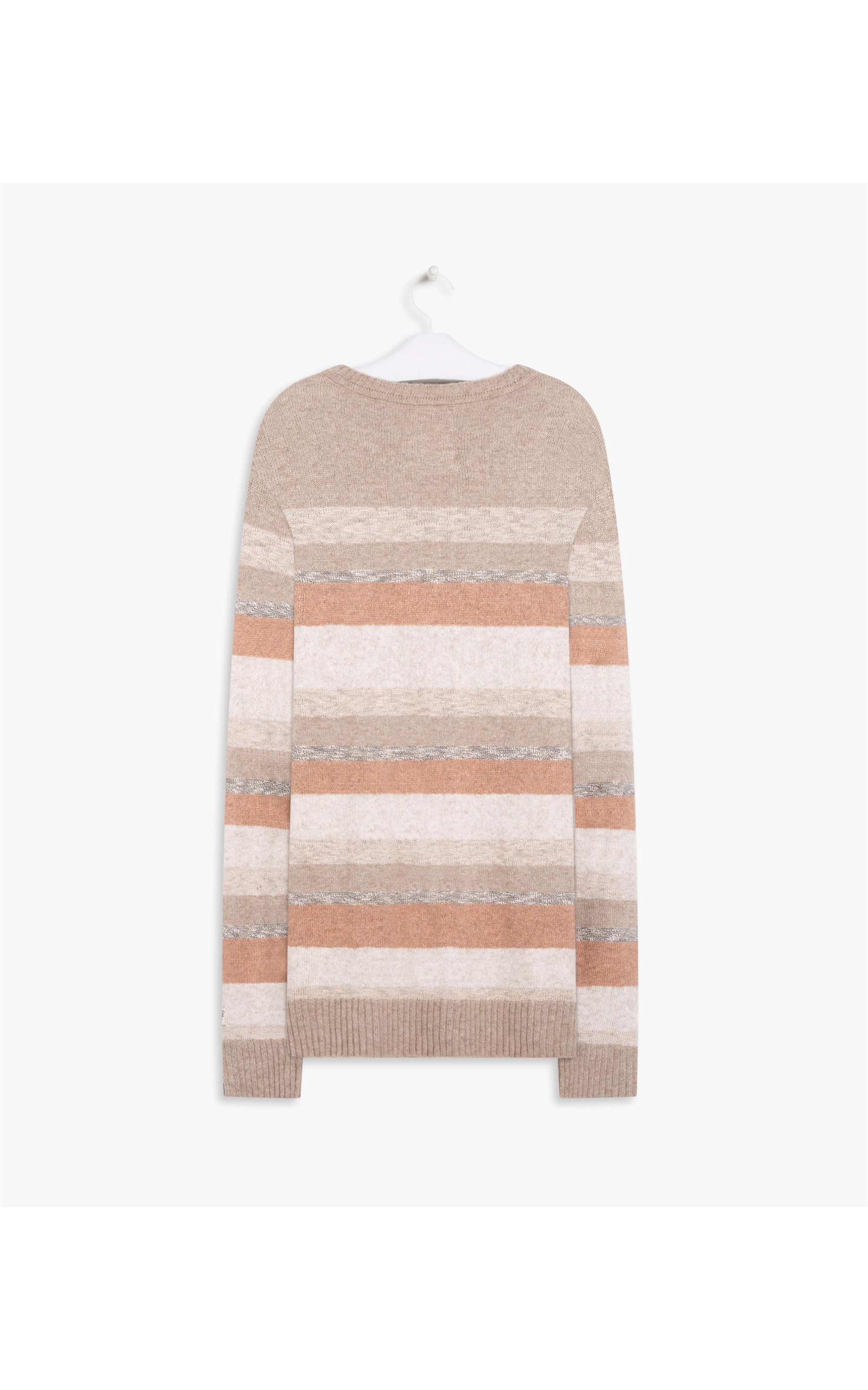 Tricot Londres Listrado Natural