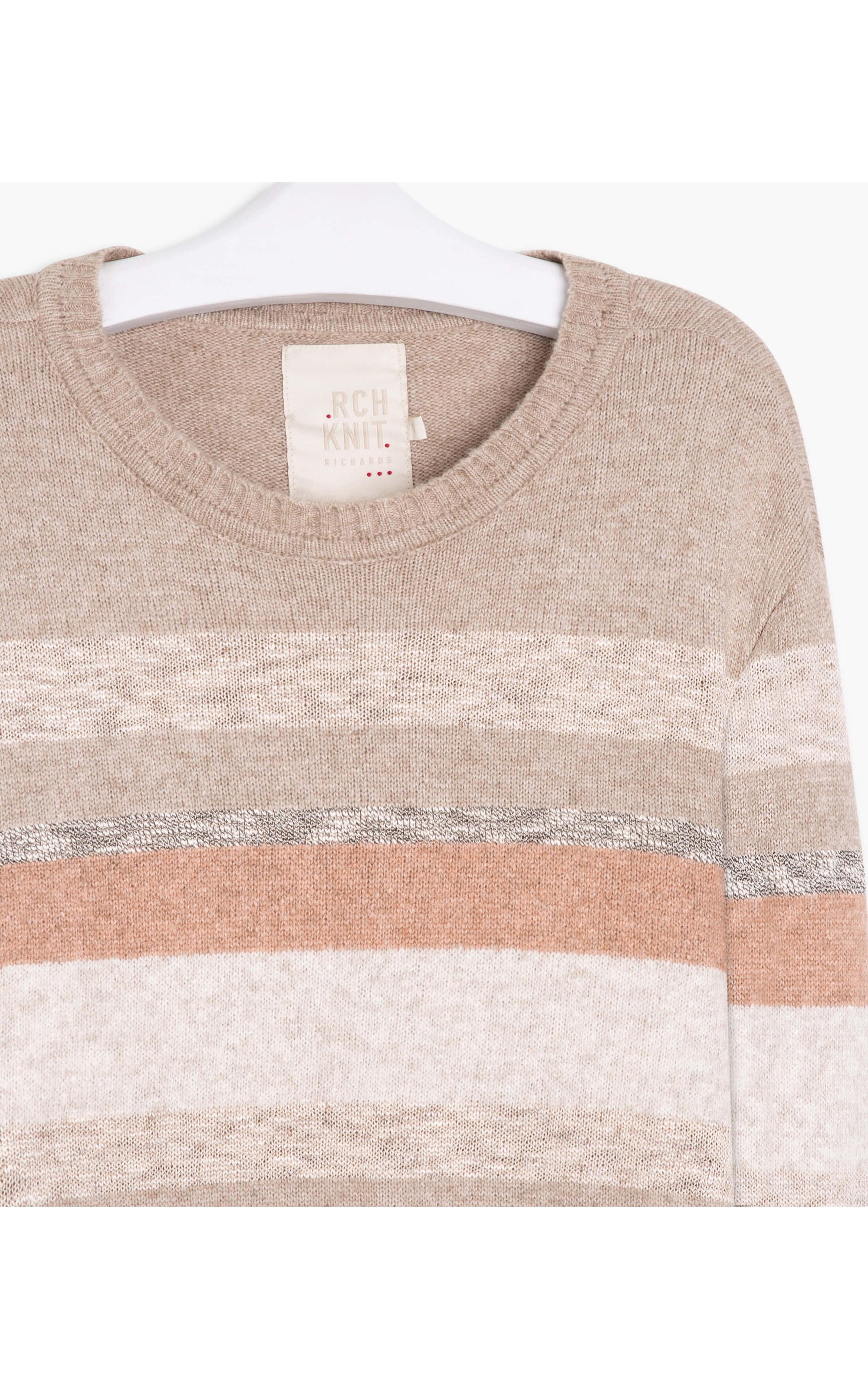 Tricot Londres Listrado Natural