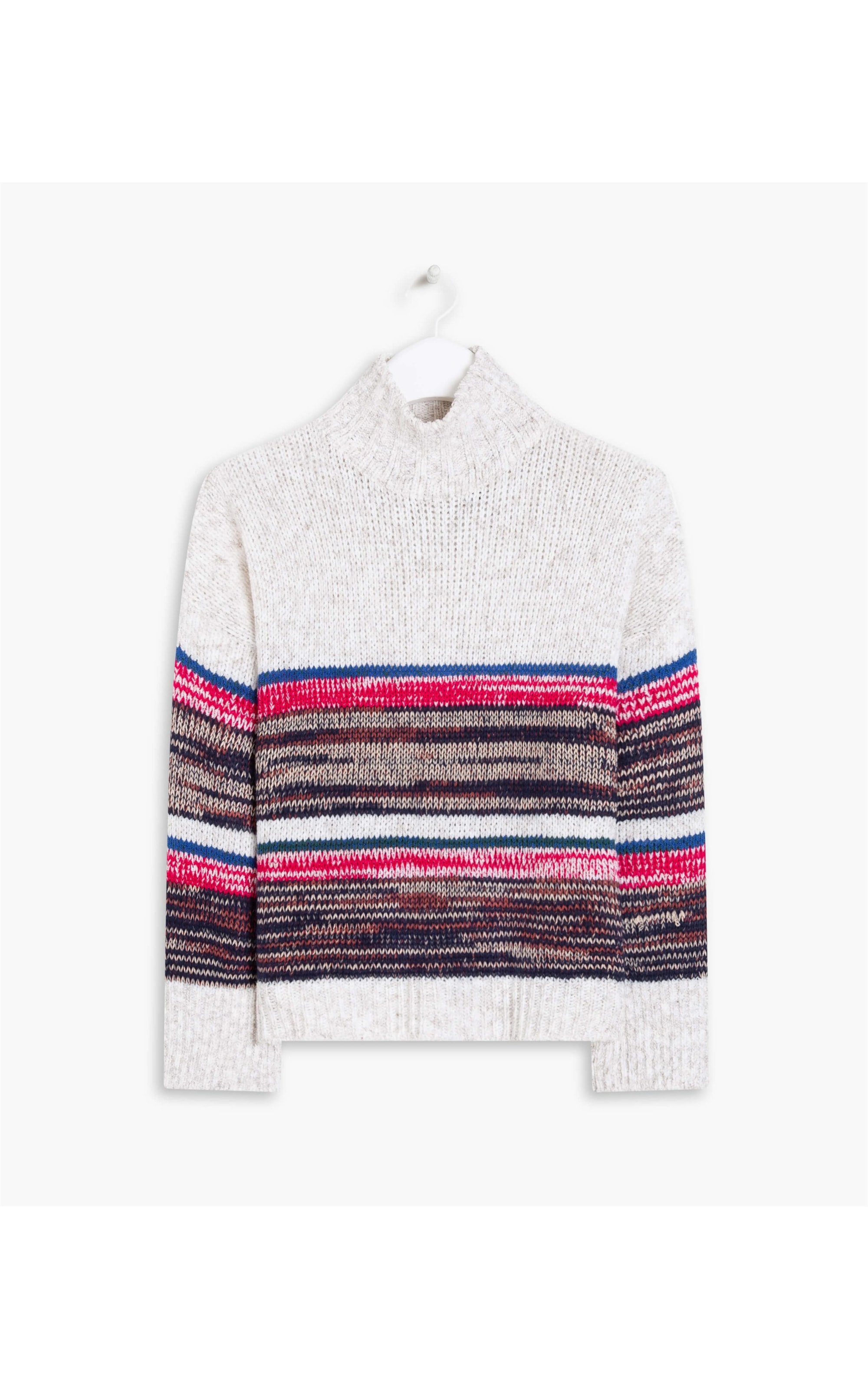 Tricot Lori Listrado Natural