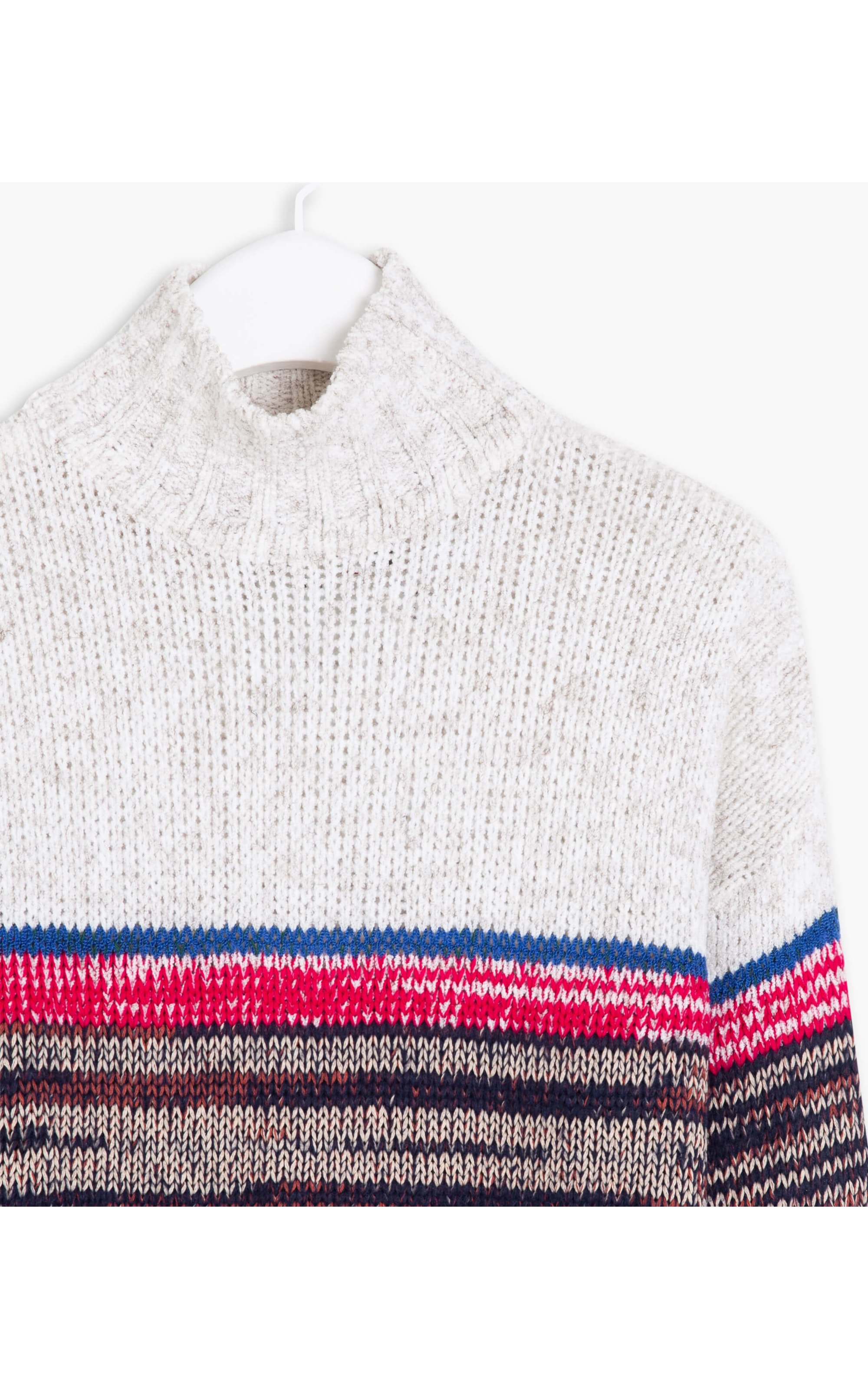 Tricot Lori Listrado Natural