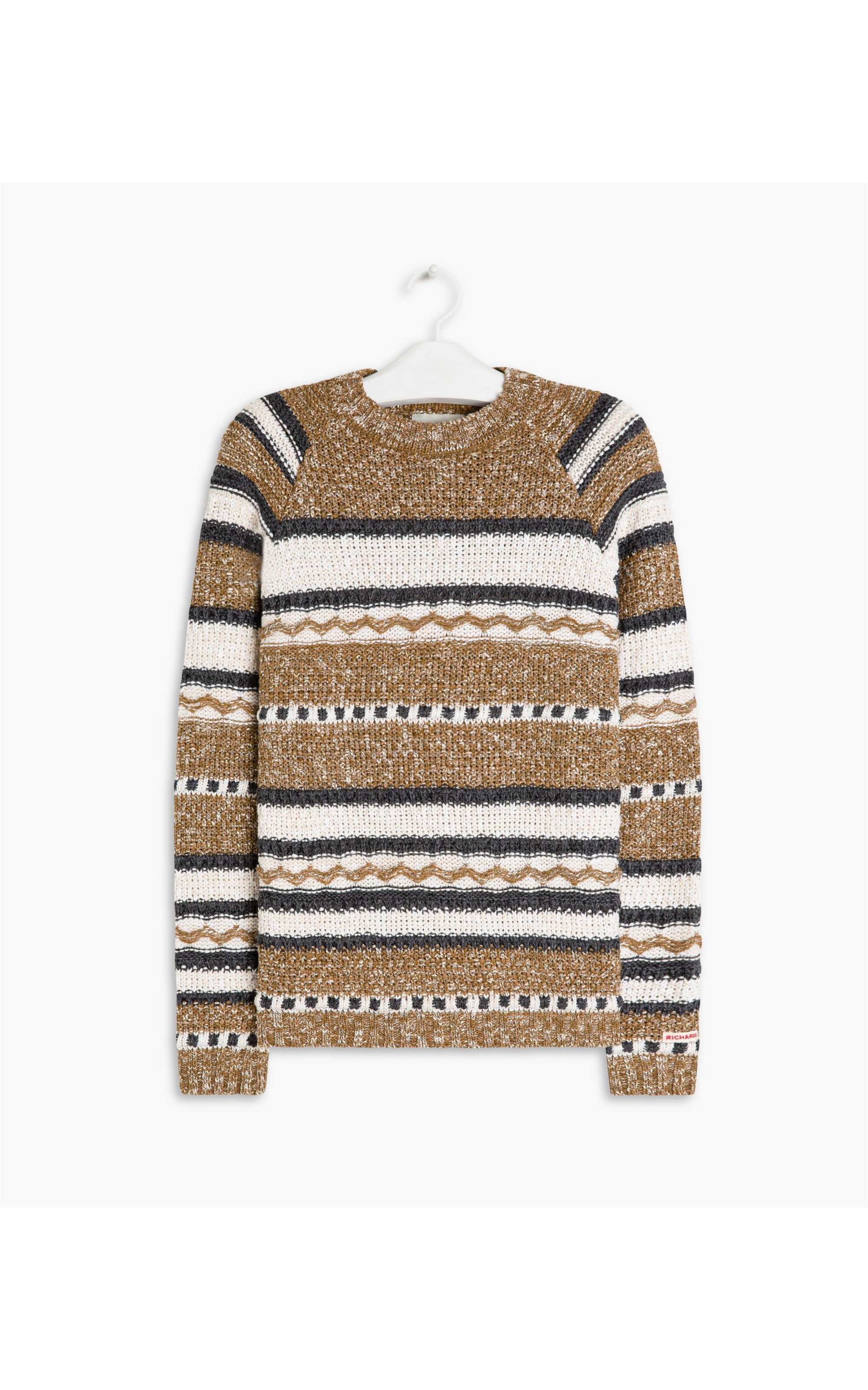 Tricot Malecon Listrado Tabaco
