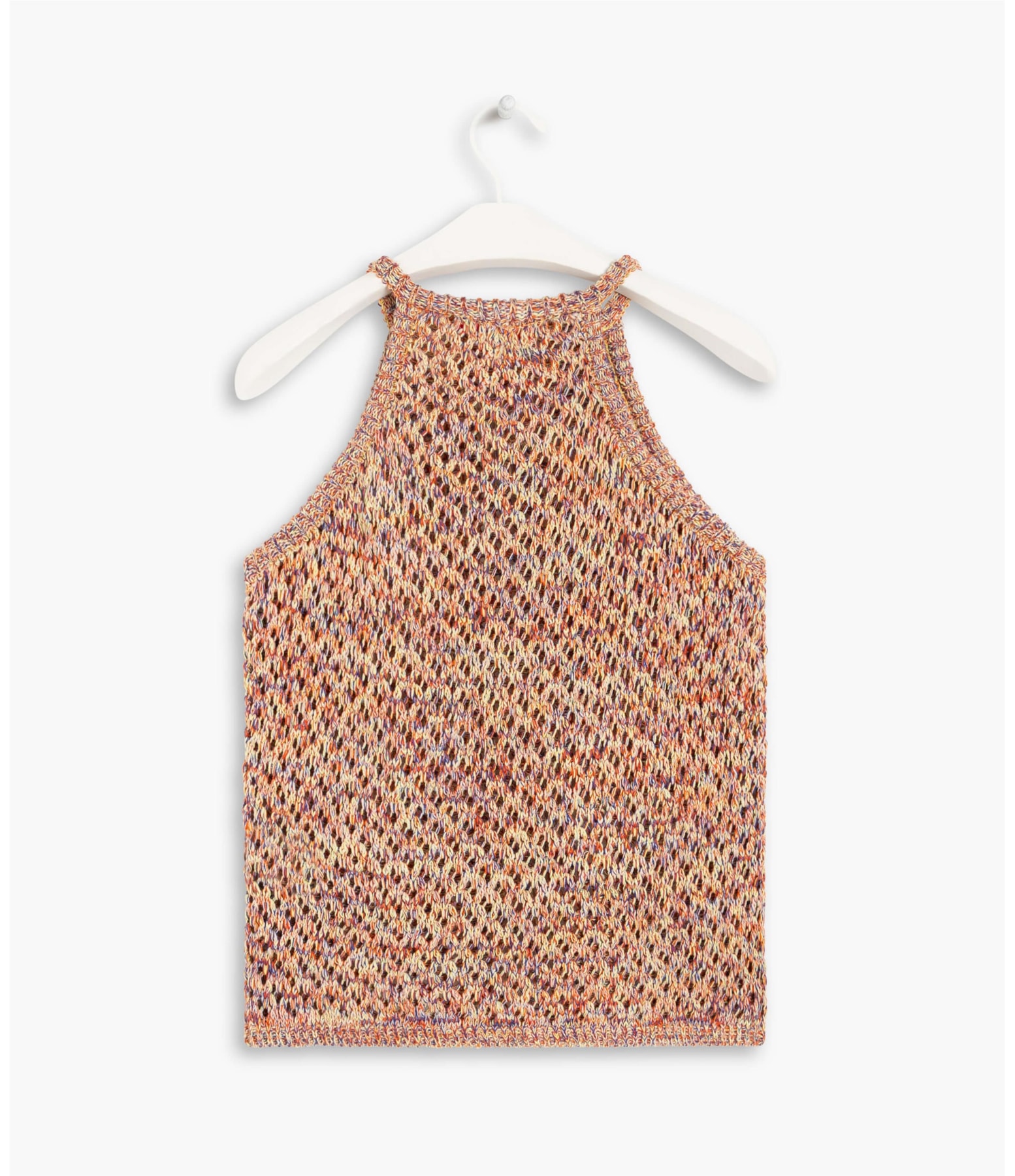 Tricot Malia Multicolor Laranja Mescla
