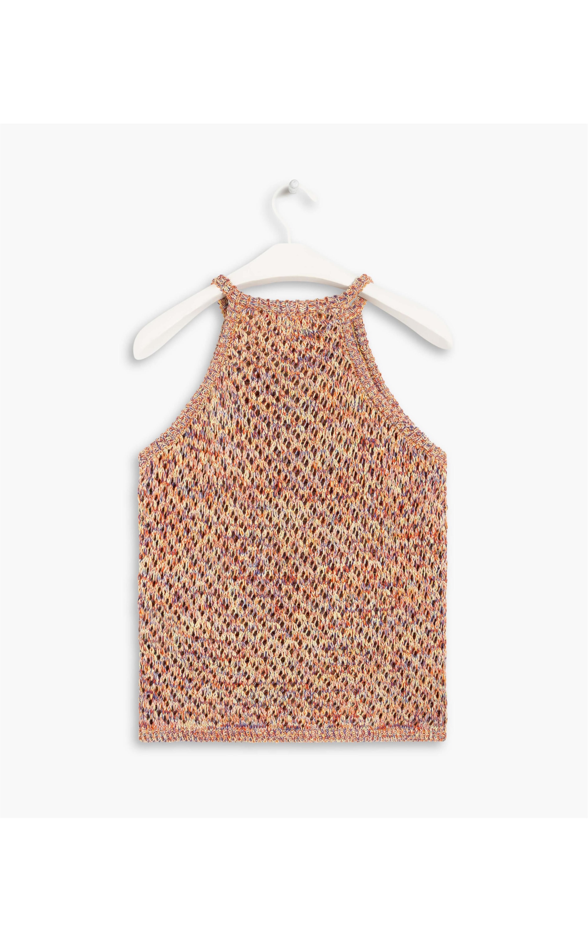 Tricot Malia Multicolor Laranja Mescla