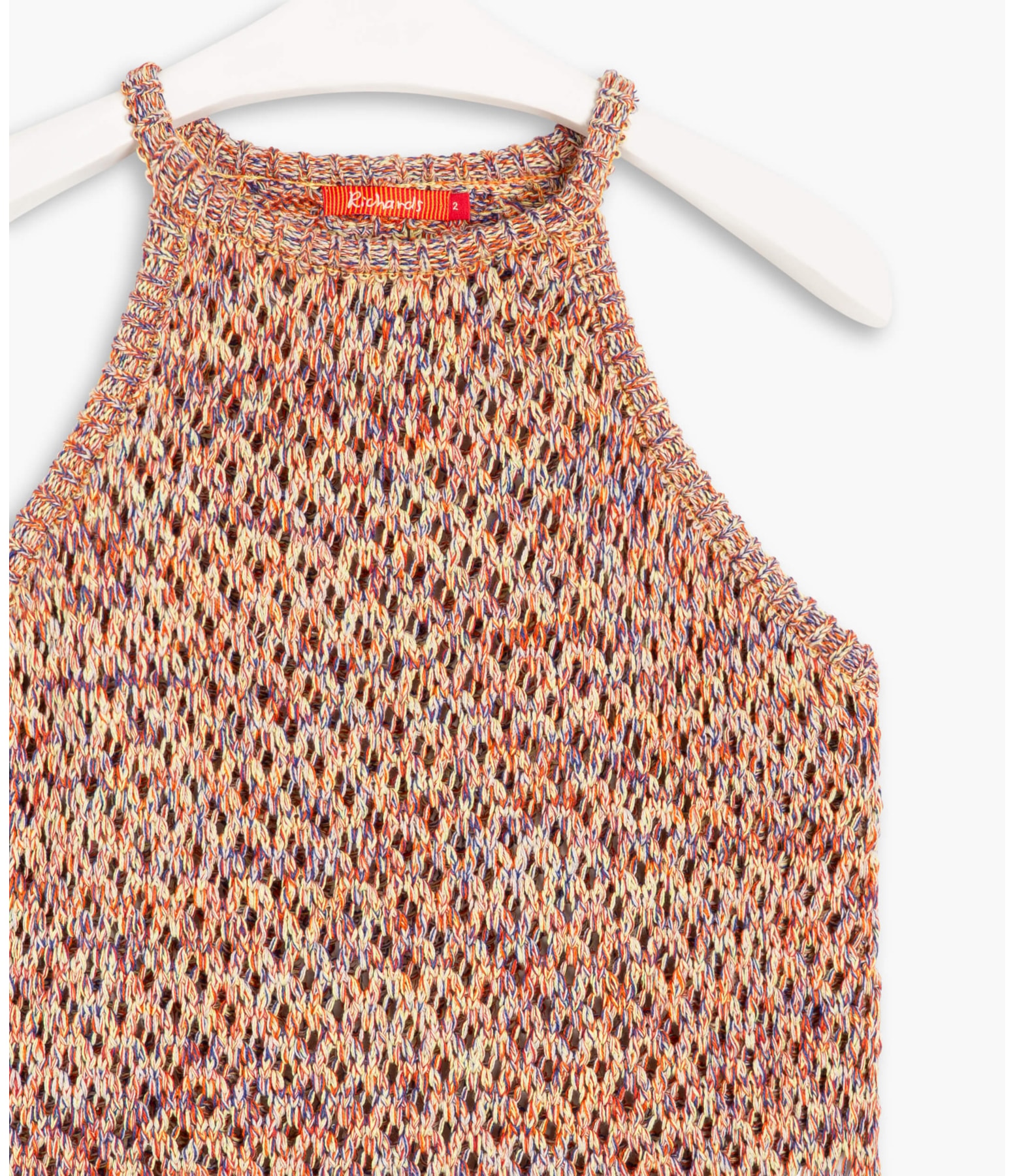 Tricot Malia Multicolor Laranja Mescla