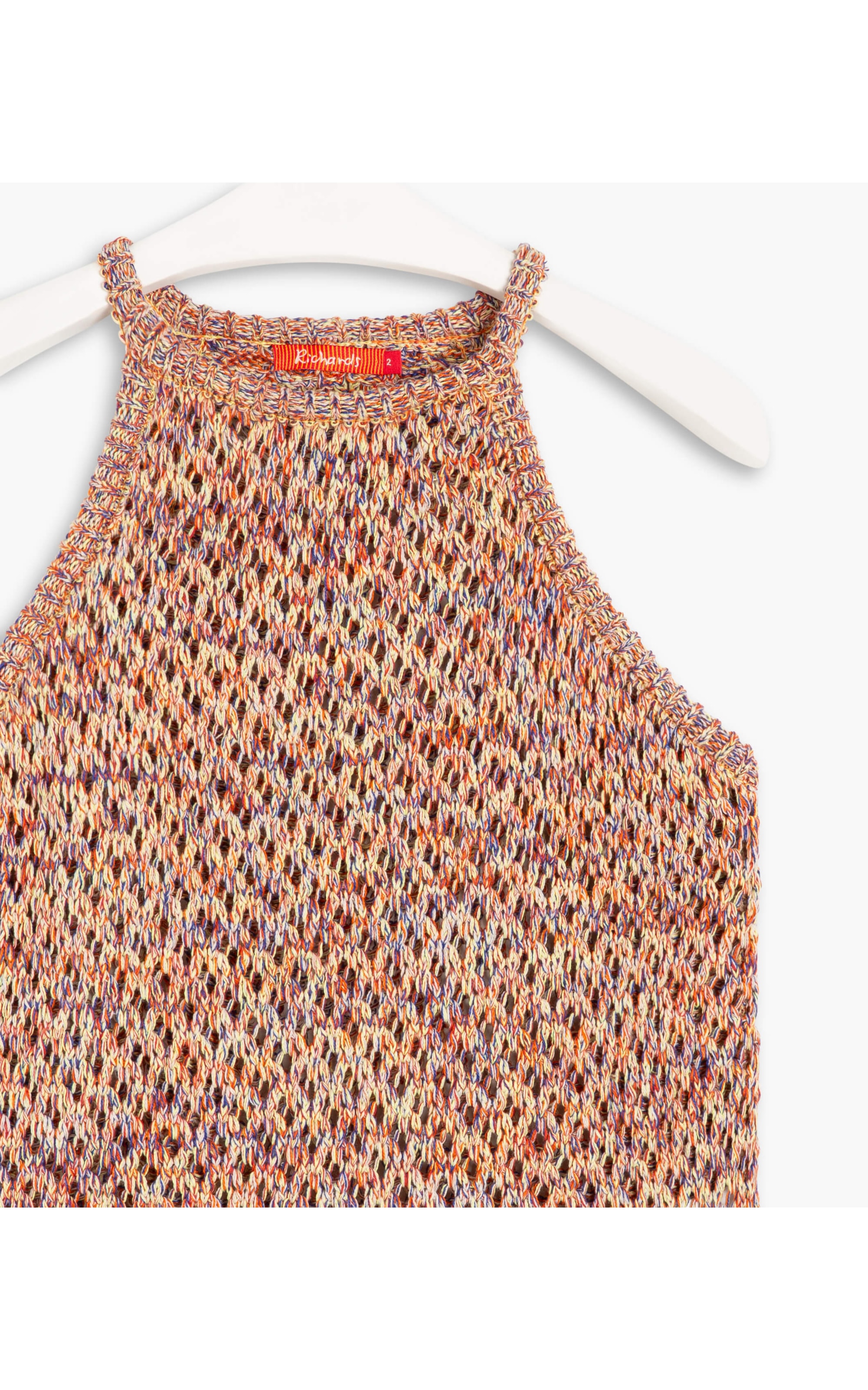 Tricot Malia Multicolor Laranja Mescla