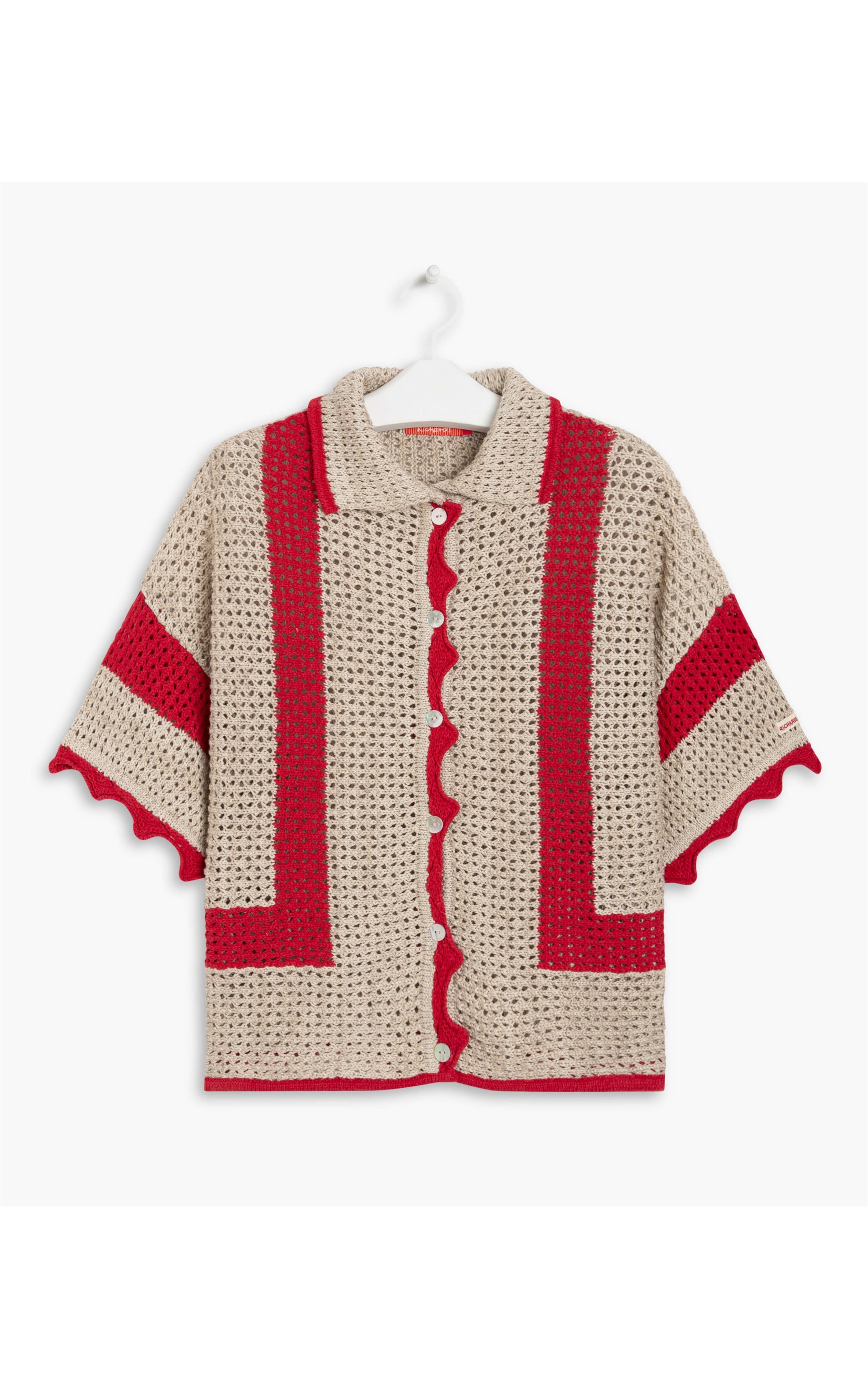 Tricot Manihi Crochet Vermelho