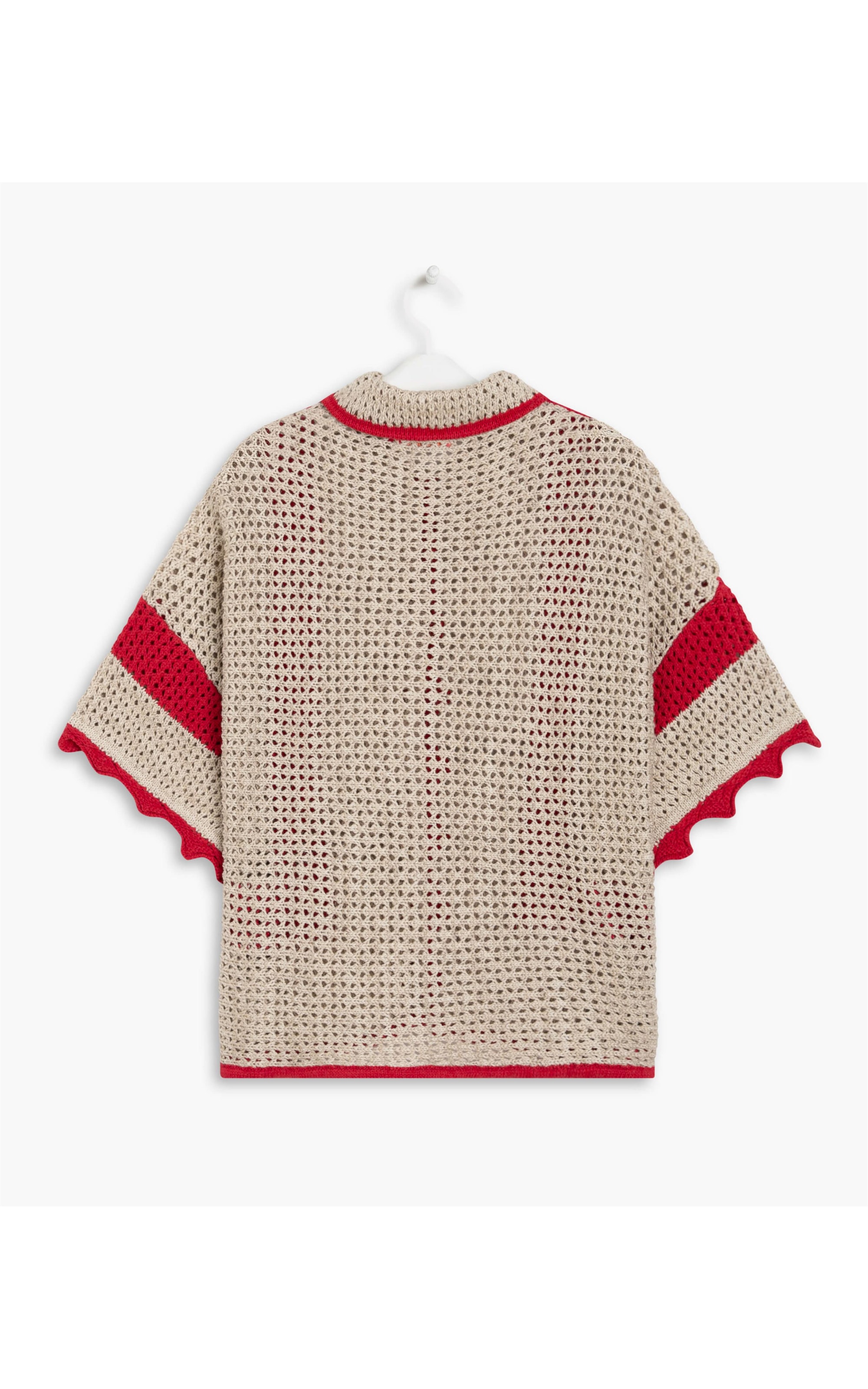 Tricot Manihi Crochet Vermelho