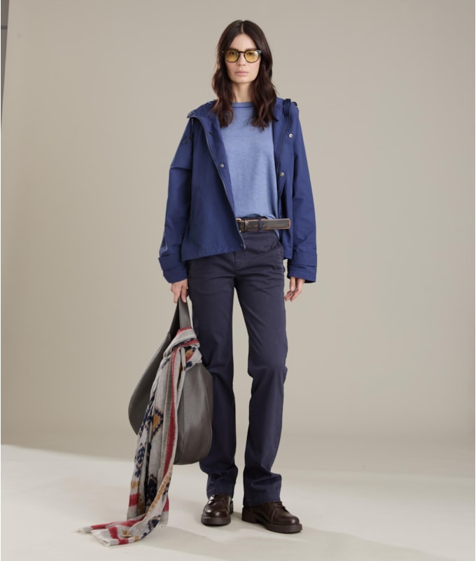 Tricot Margot Merino Blend Azul Seco