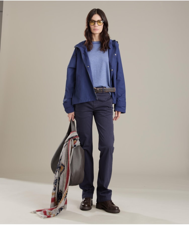 Tricot Margot Merino Blend Azul Seco